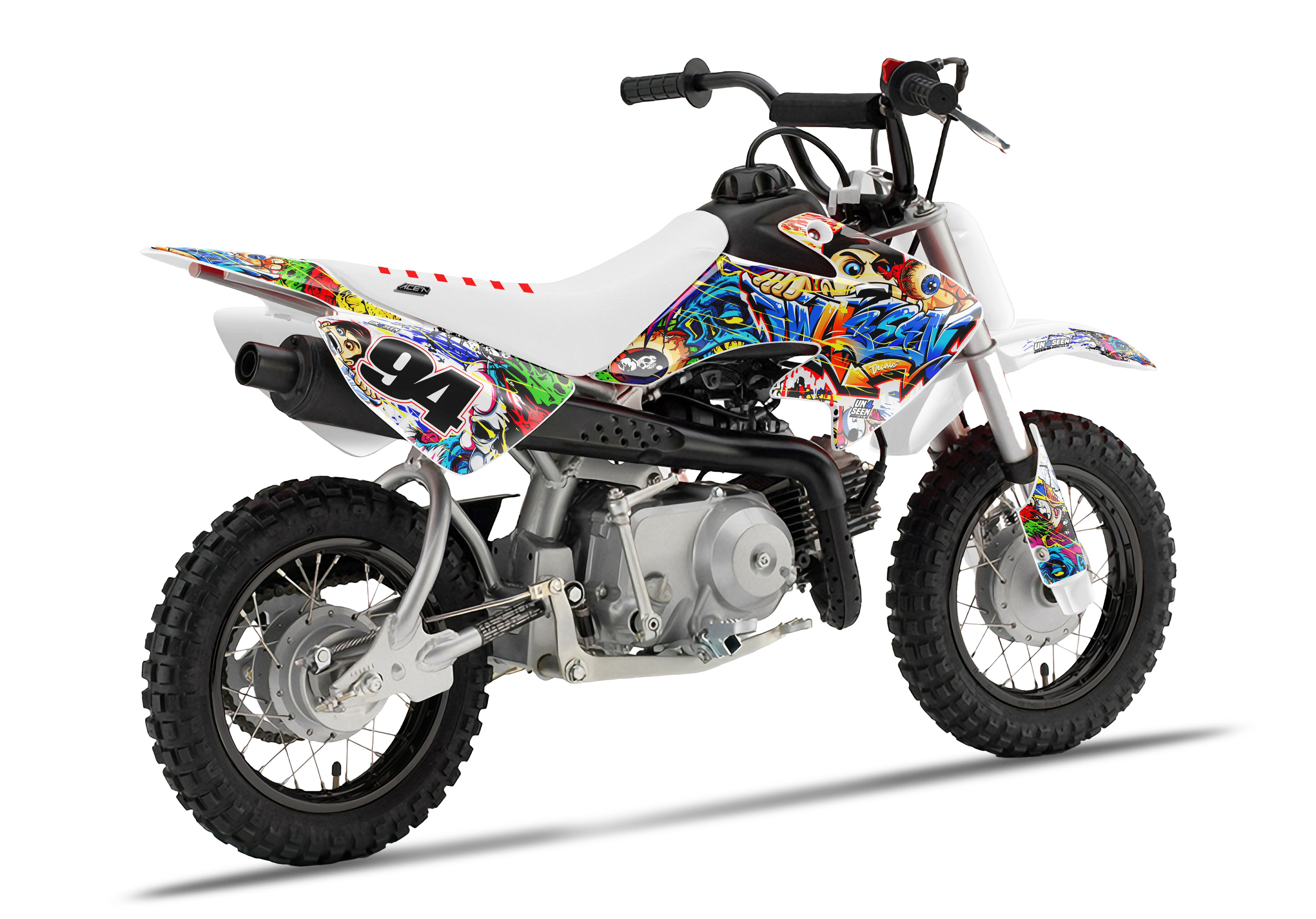 Crf50 Graphics Kit - Rex Zombie