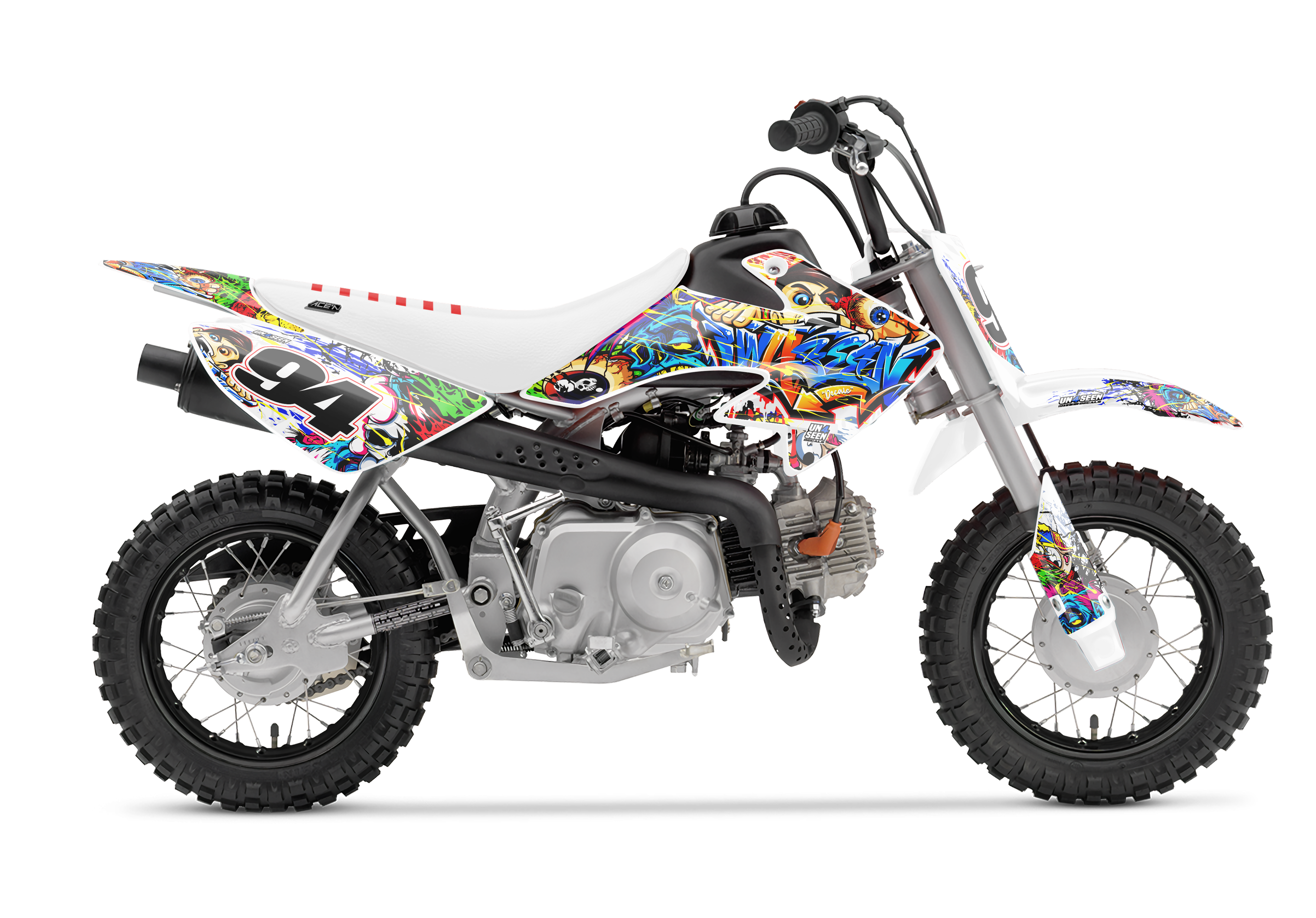Crf50 Graphics Kit - Rex Zombie