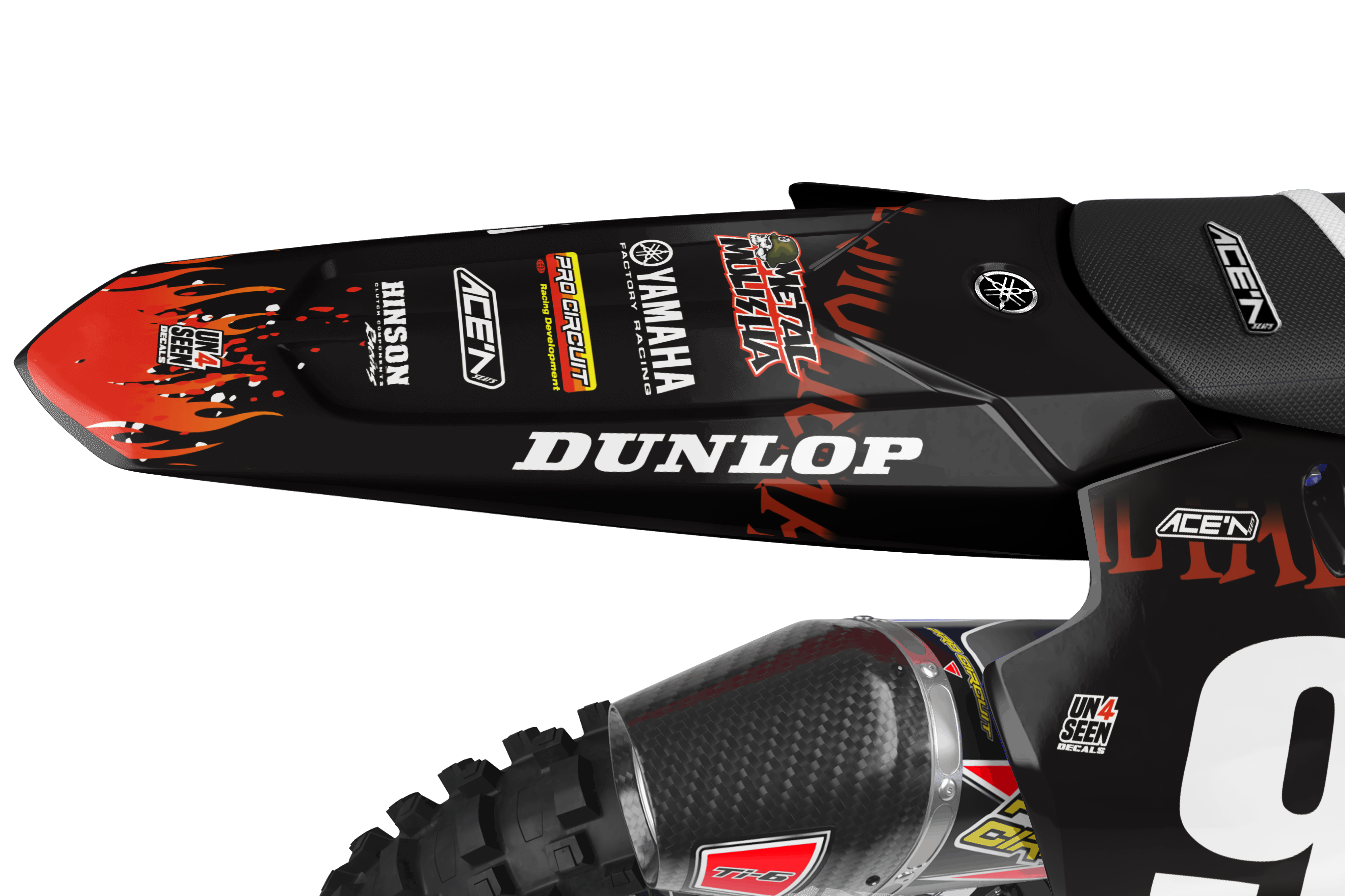 Yamaha Graphics Kit - Metal Mulisha