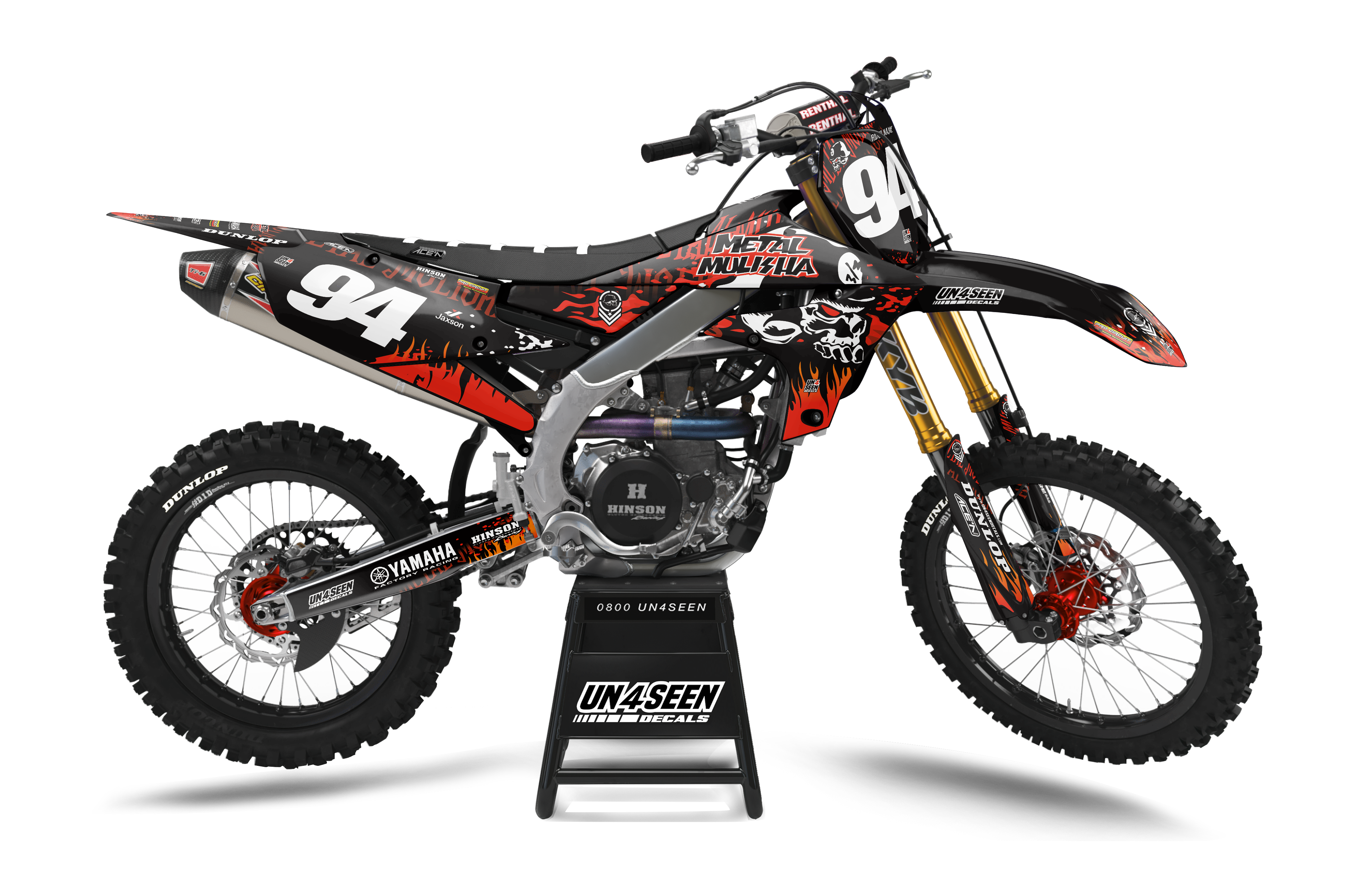 Yamaha Graphics Kit - Metal Mulisha