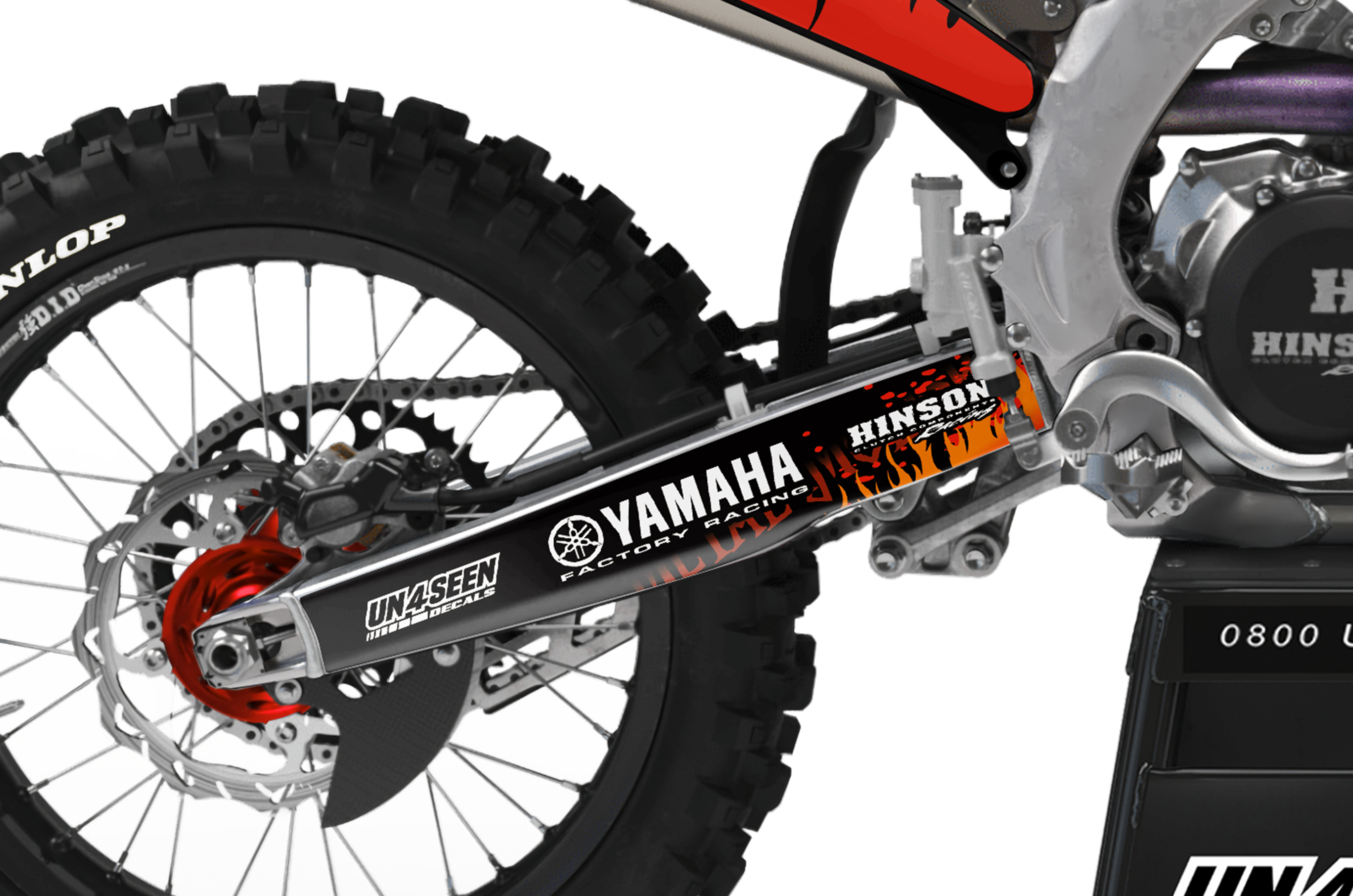 Yamaha Graphics Kit - Metal Mulisha