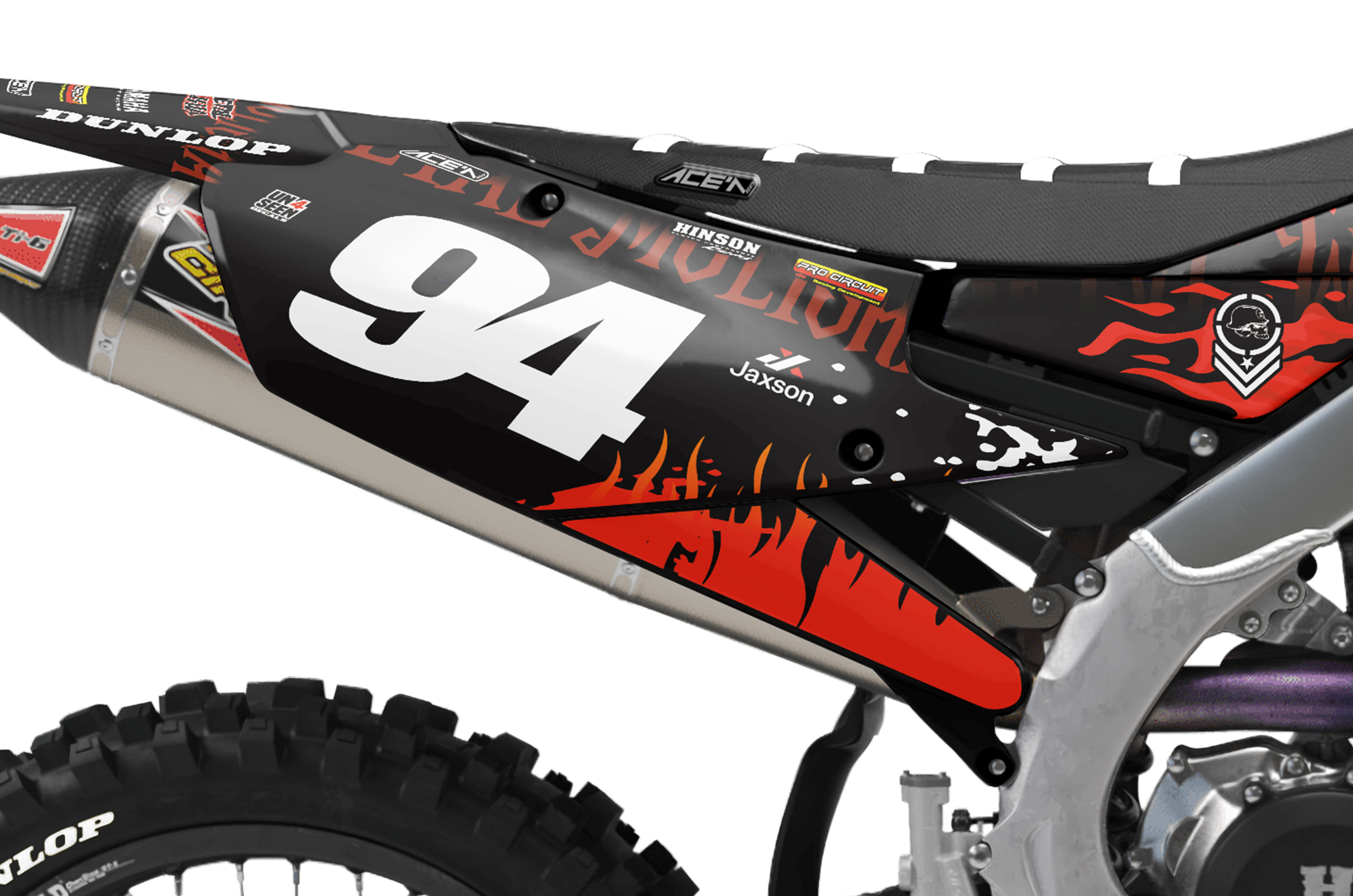 Yamaha Graphics Kit - Metal Mulisha