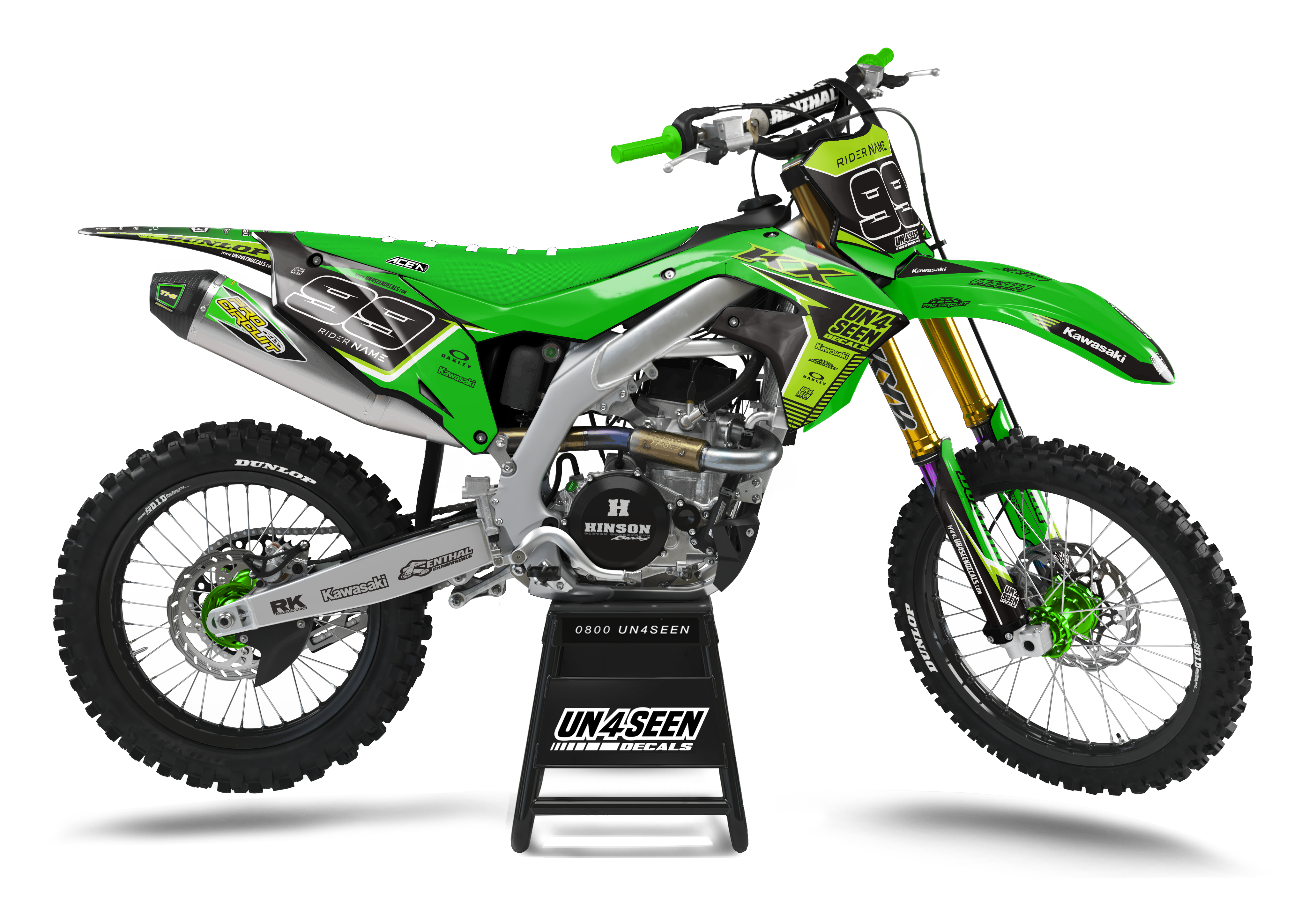 Kawasaki Graphics Kit - Scratch
