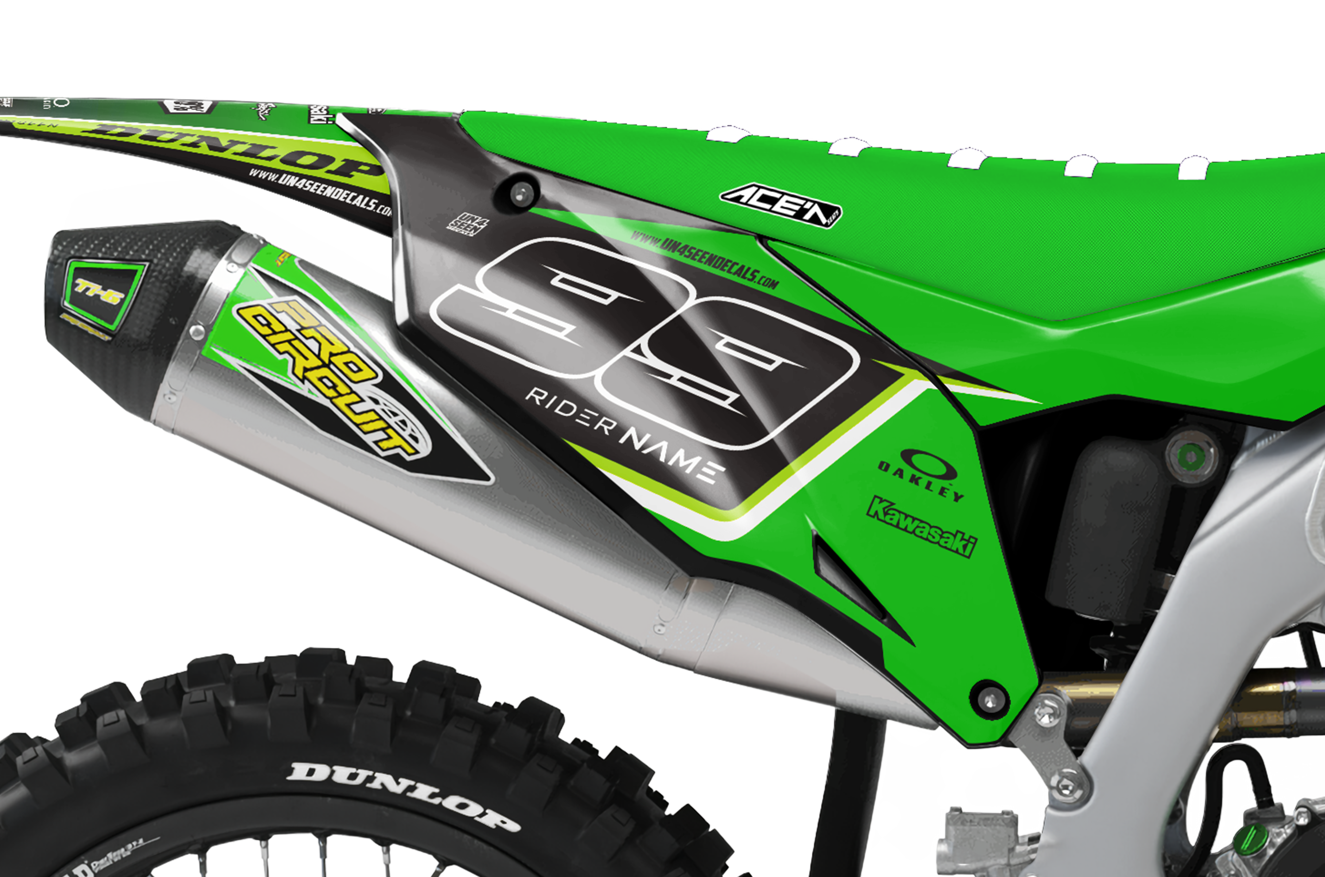 Kawasaki Graphics Kit - Scratch