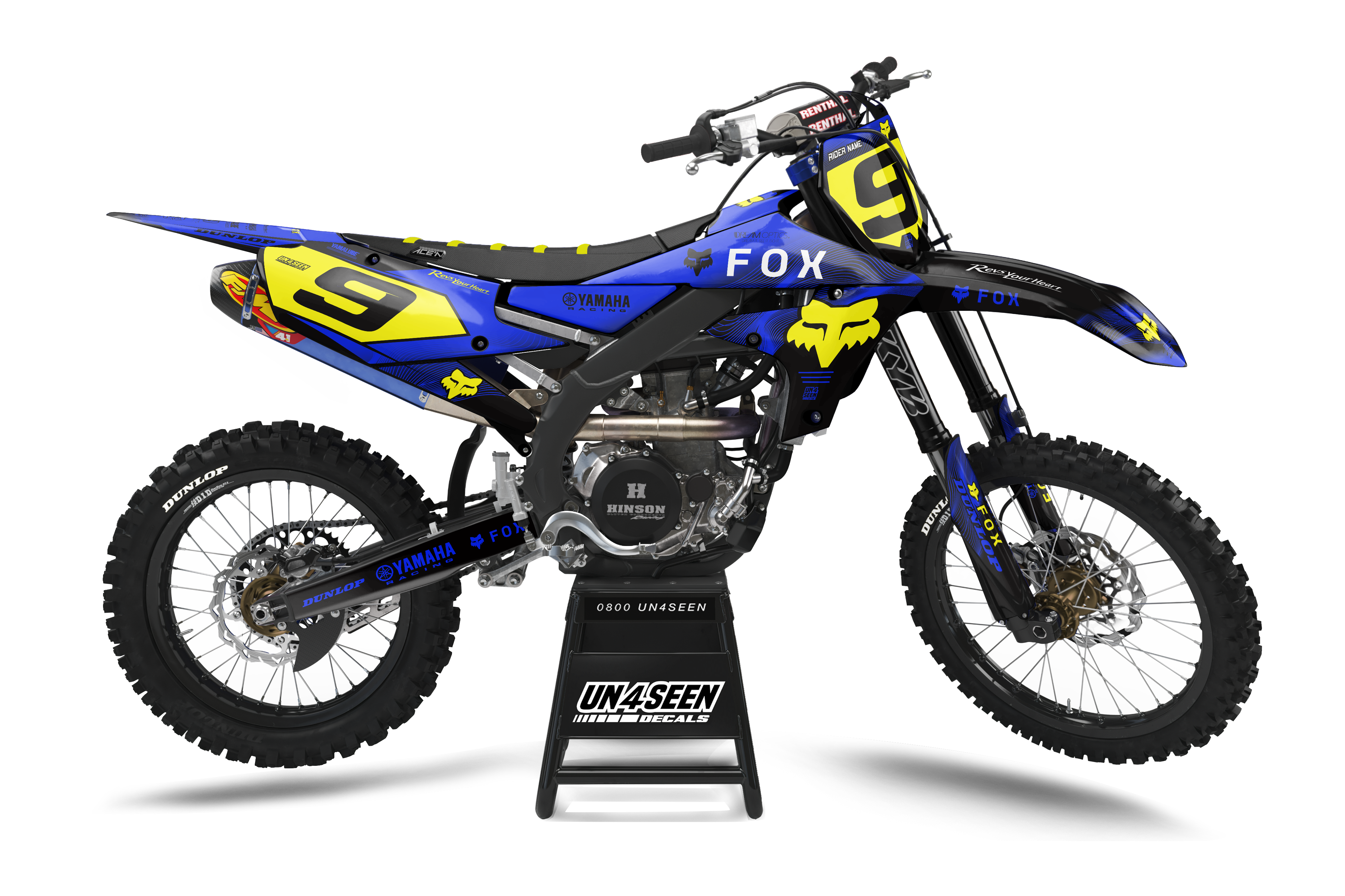Yamaha Graphics Kit - Fox
