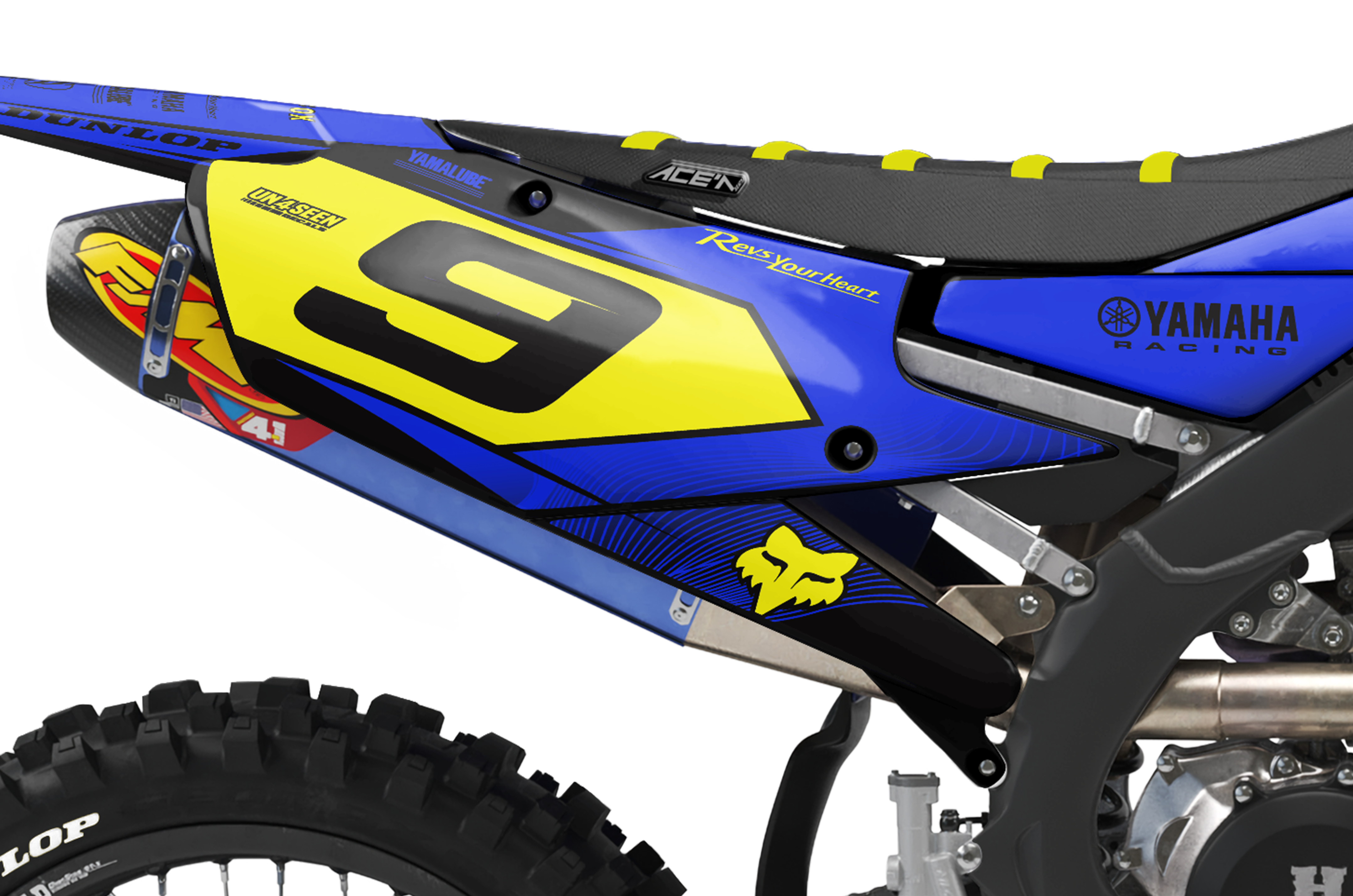 Yamaha Graphics Kit - Fox