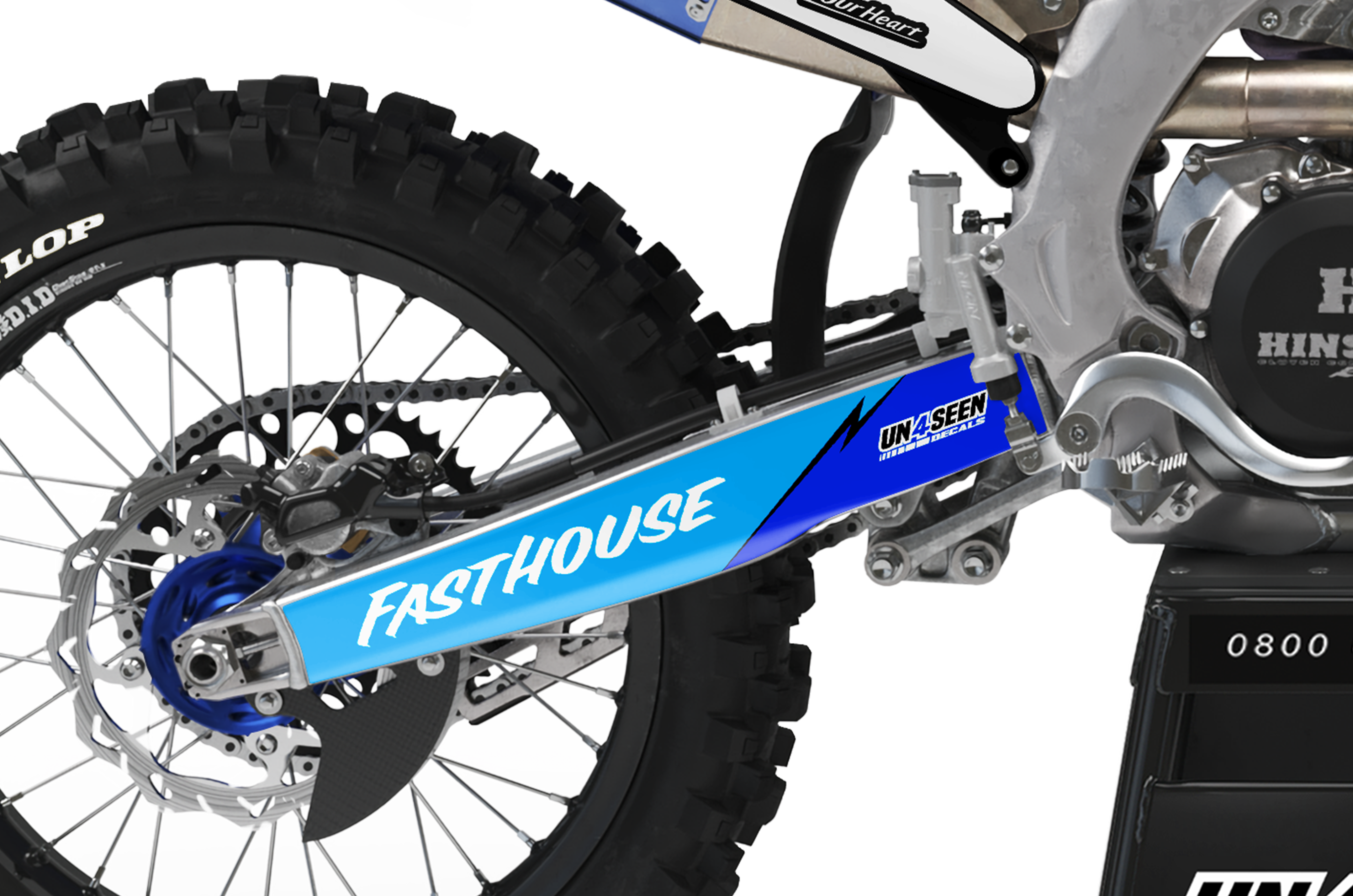 Yamaha Graphics Kit - Fasthouse Blues