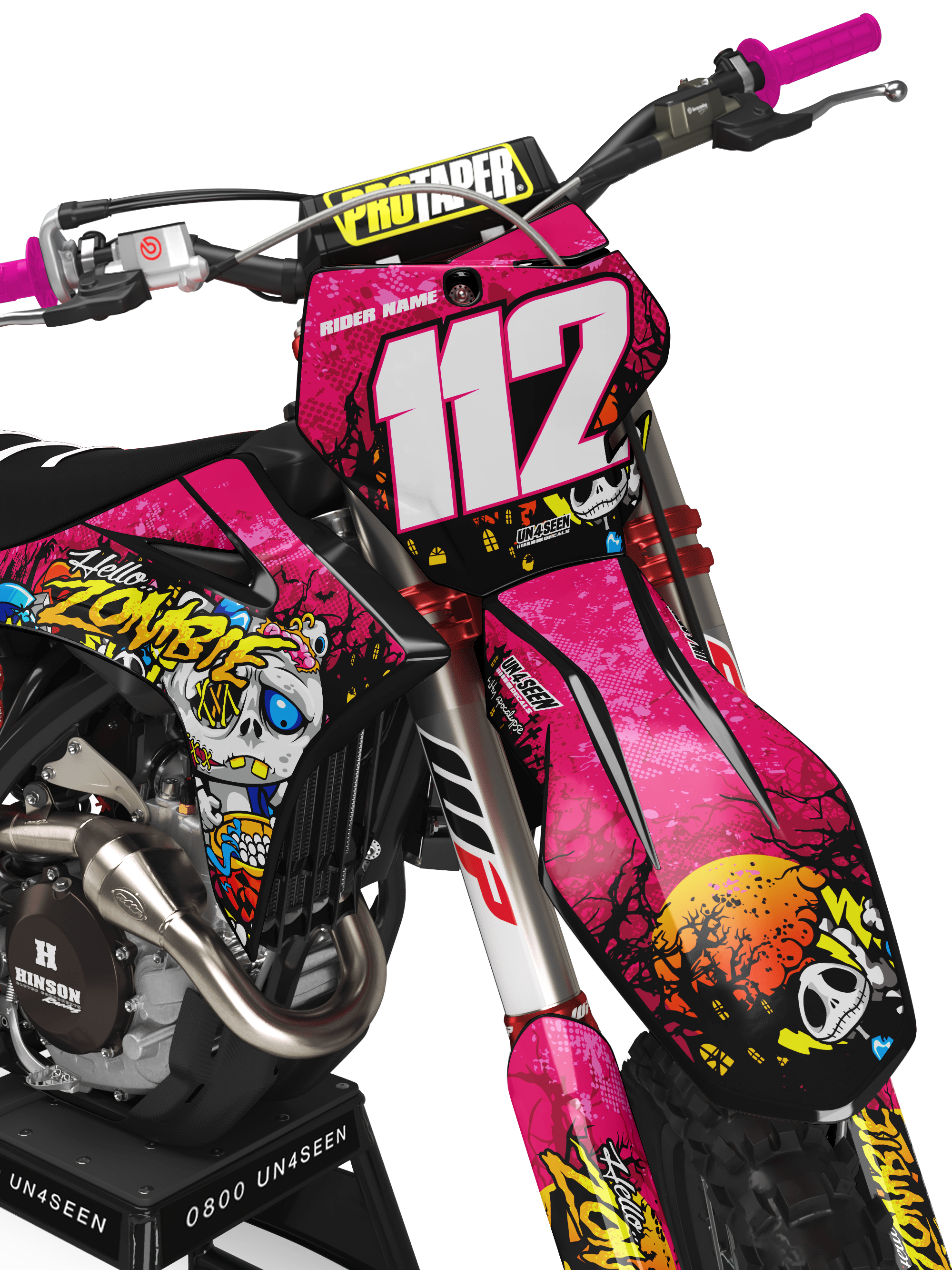 GasGas Zombie Graphics Kit - Hello Kitty