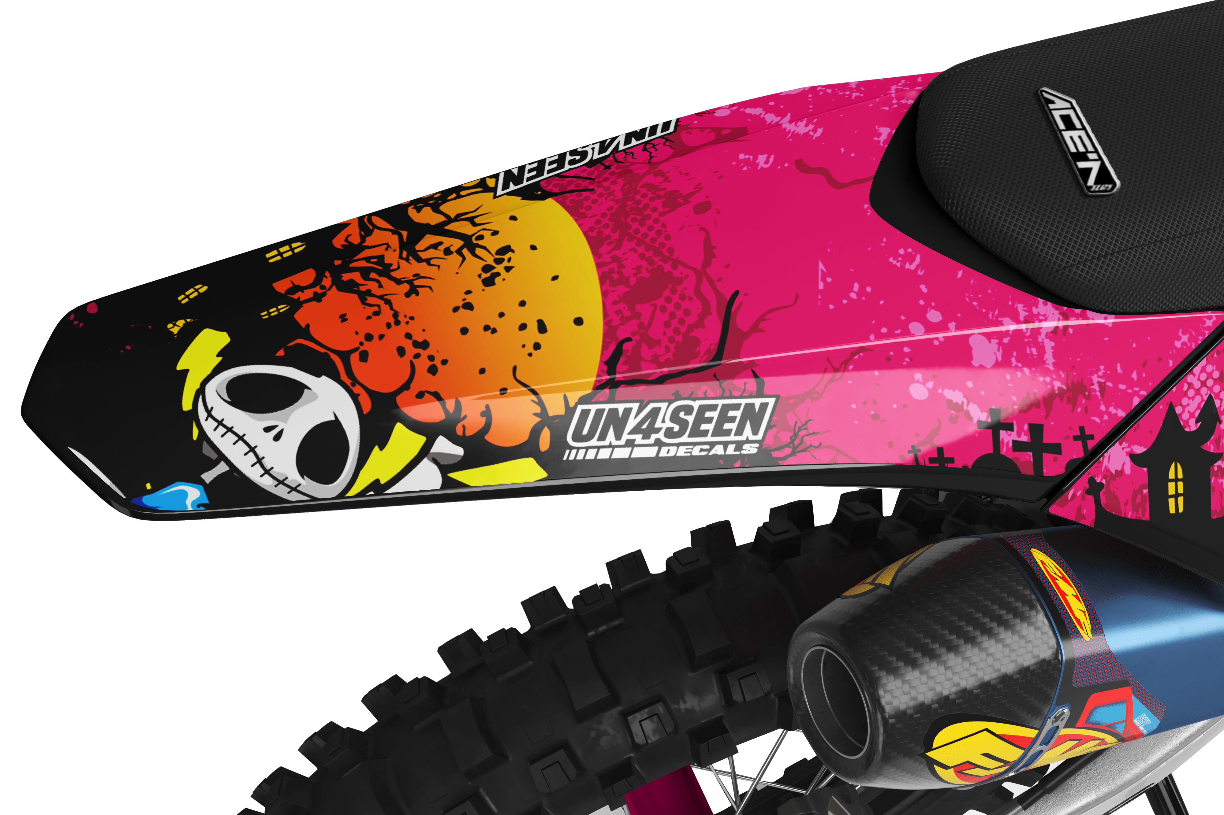 GasGas Zombie Graphics Kit - Hello Kitty