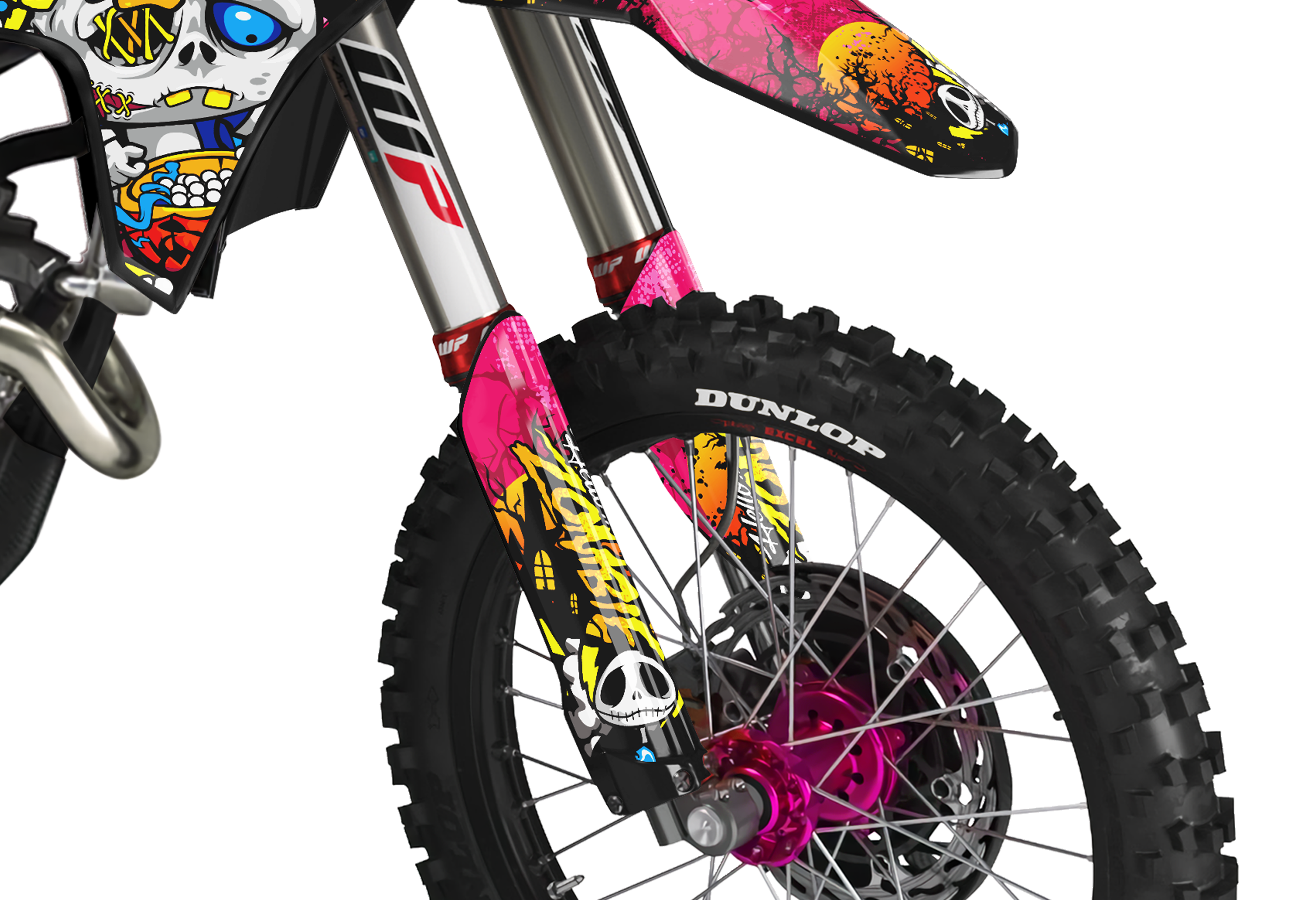 GasGas Zombie Graphics Kit - Hello Kitty