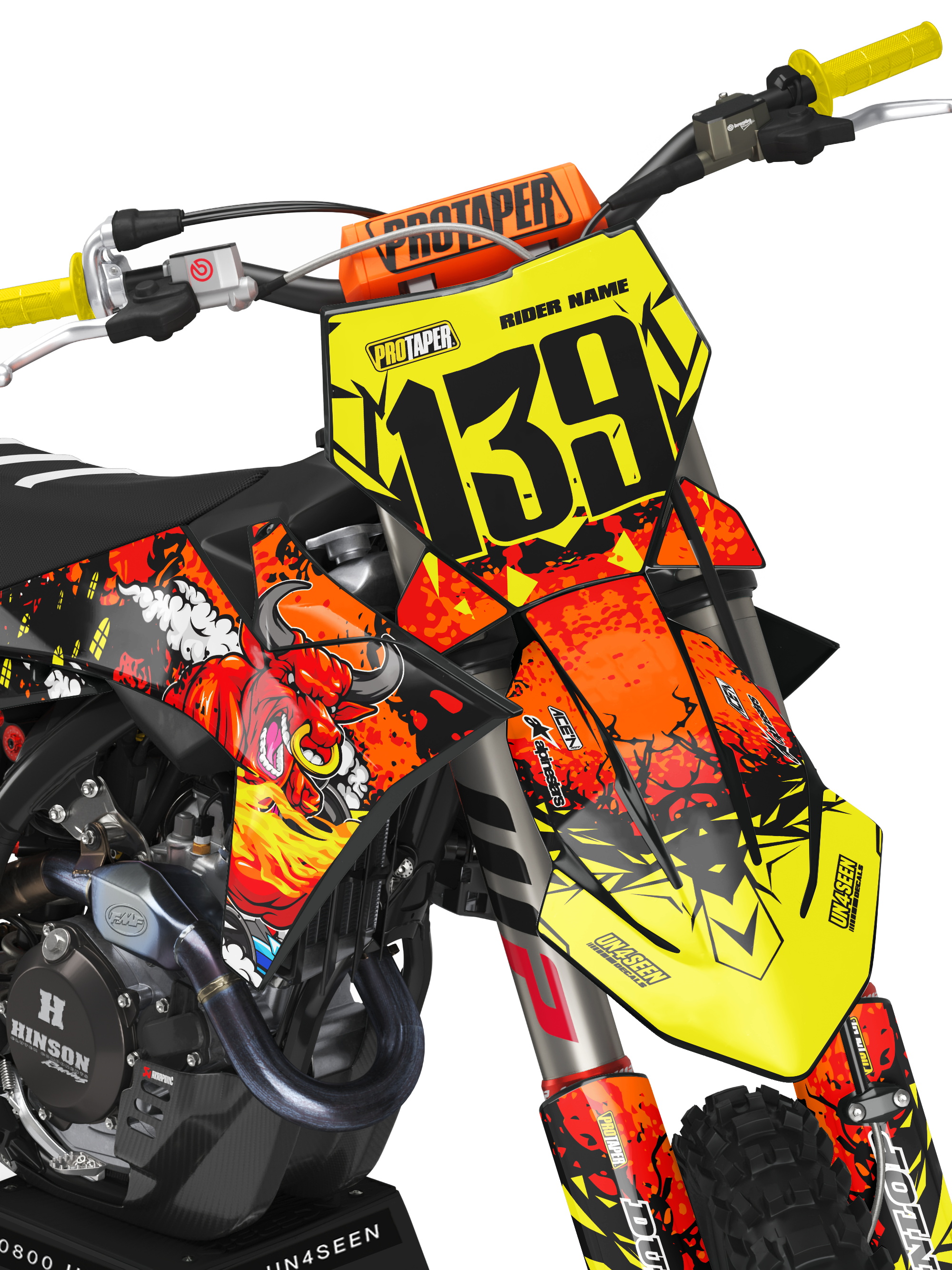KTM Graphics Kit - Raging Bull