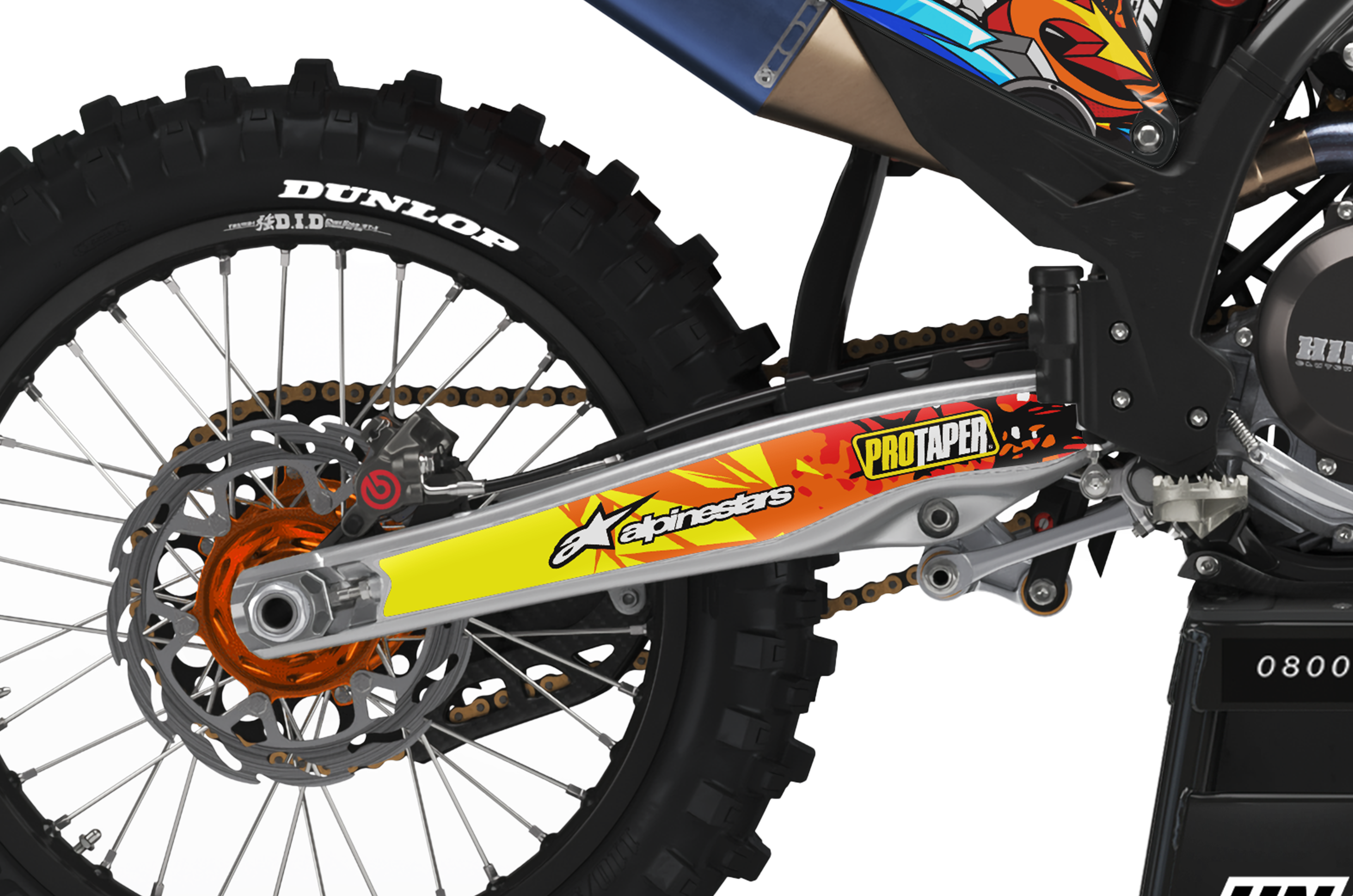 KTM Graphics Kit - Raging Bull
