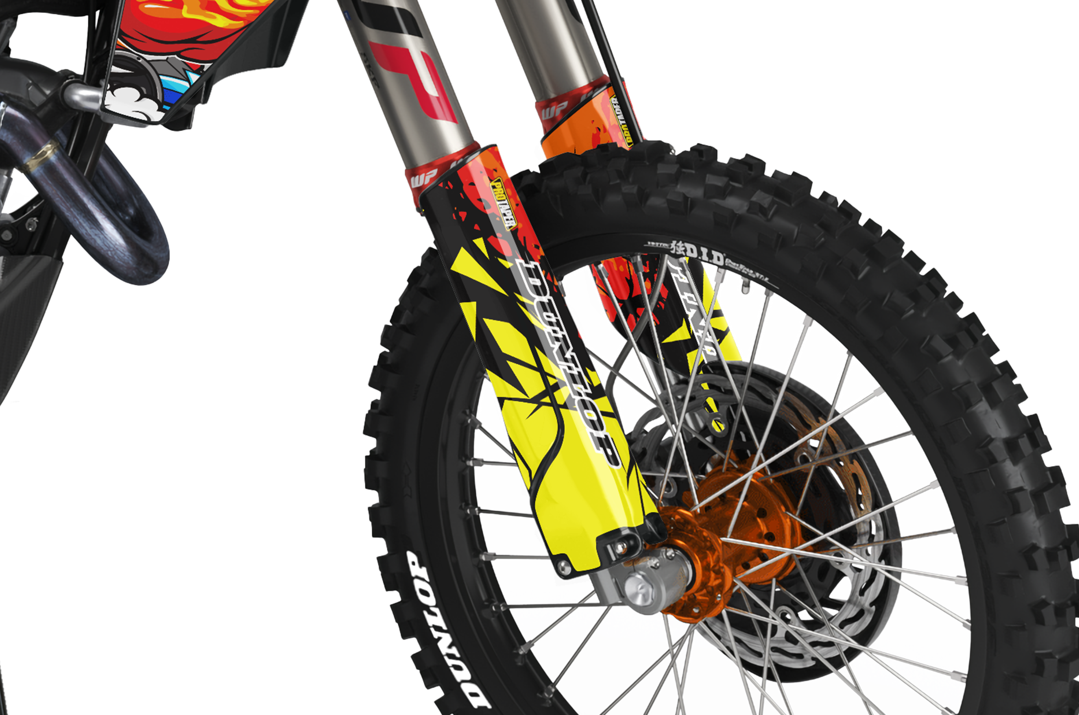 KTM Graphics Kit - Raging Bull