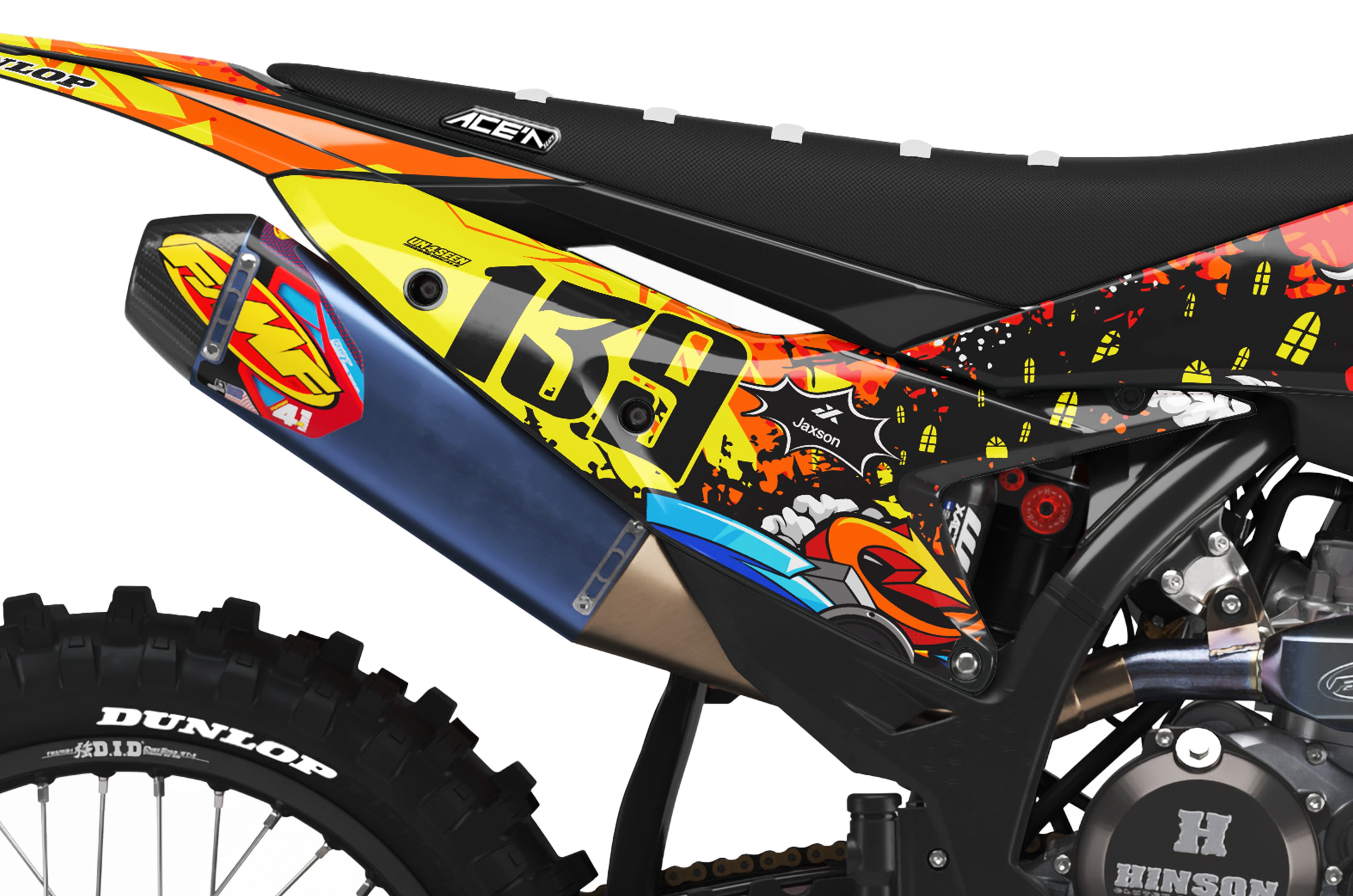 KTM Graphics Kit - Raging Bull