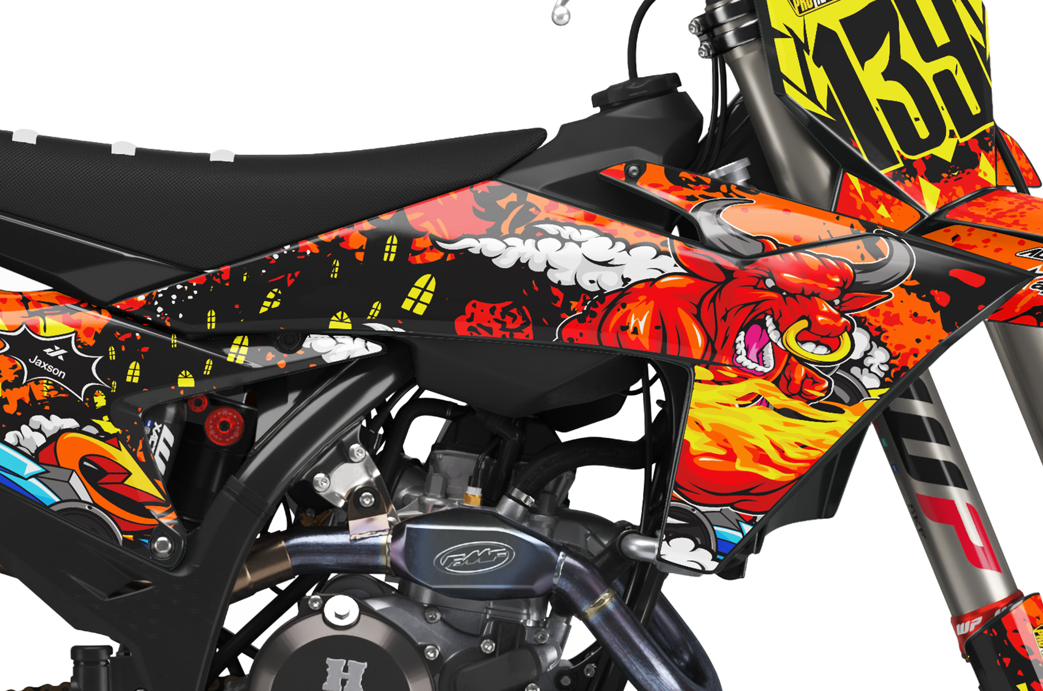 KTM Graphics Kit - Raging Bull