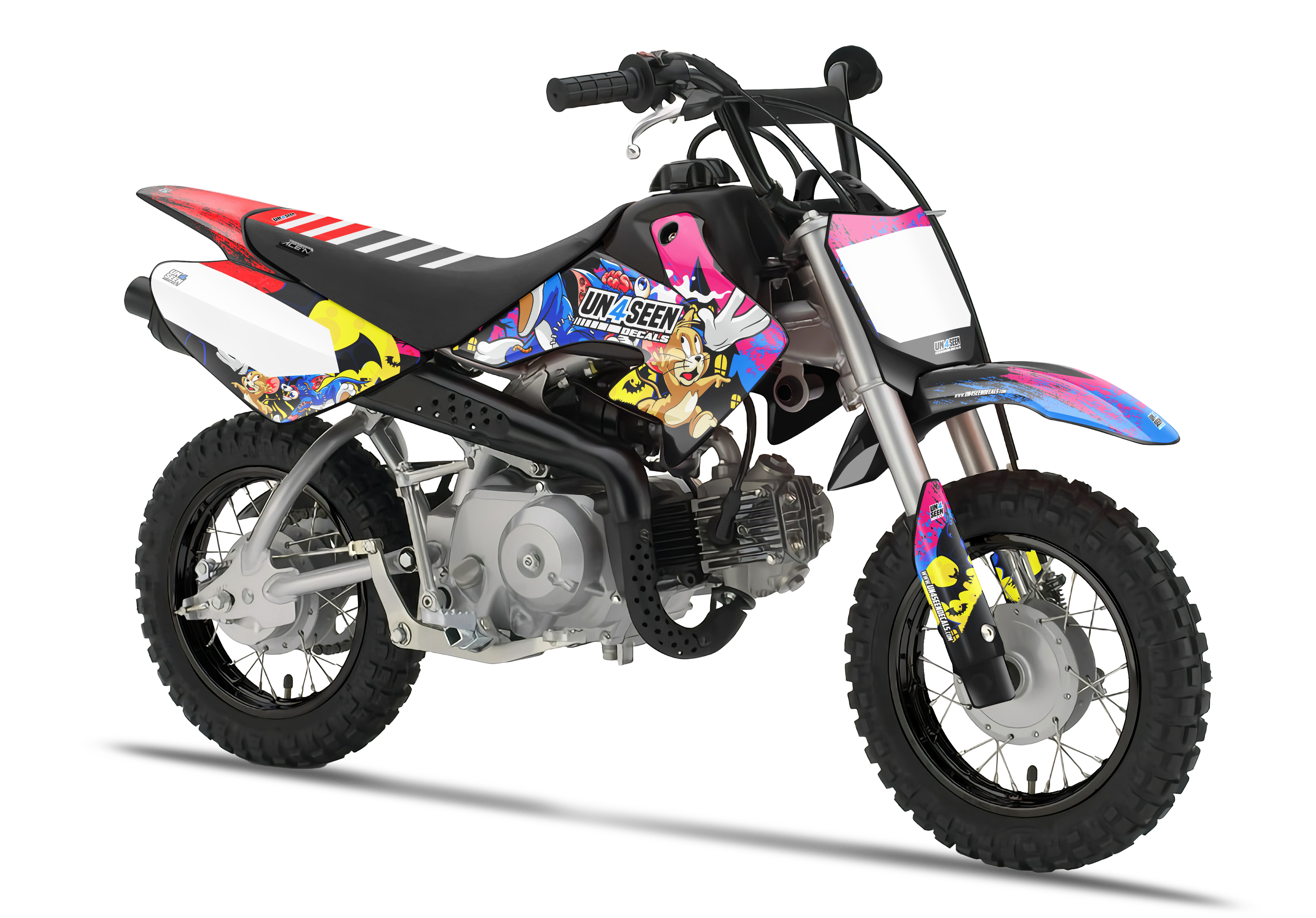 Crf50 Graphics Kit - Zombie Tom & Jerry