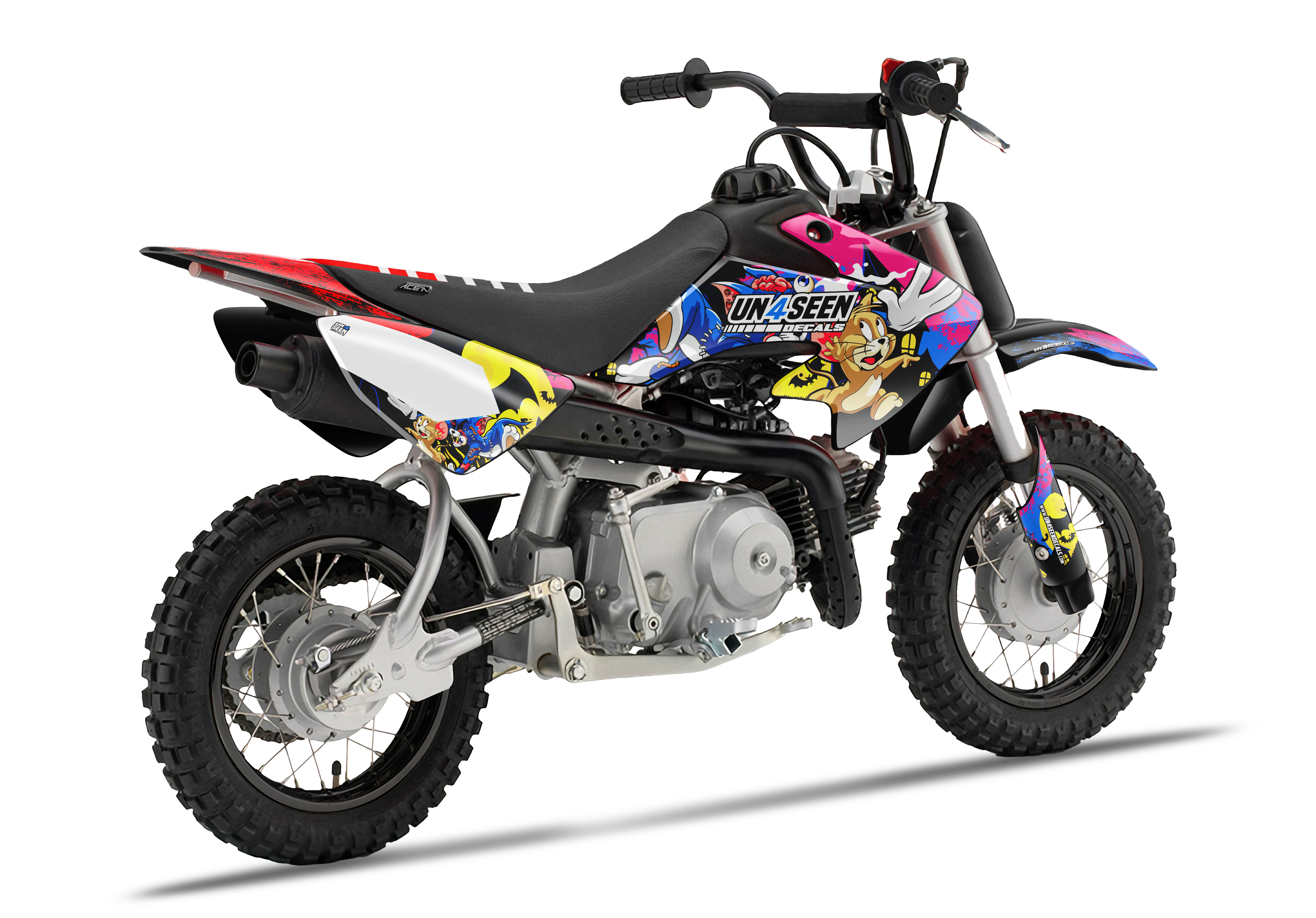 Crf50 Graphics Kit - Zombie Tom & Jerry