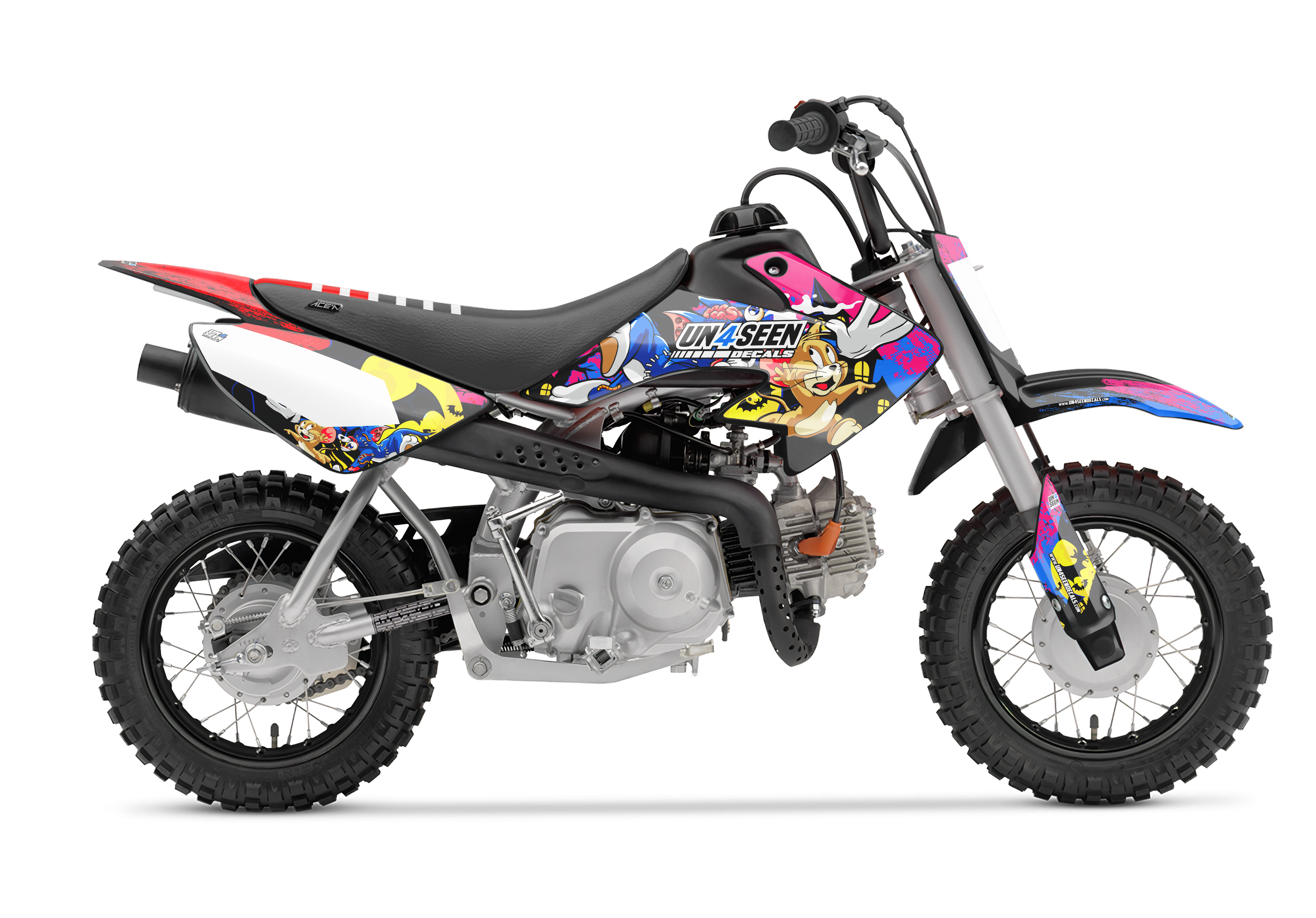 Crf50 Graphics Kit - Zombie Tom & Jerry