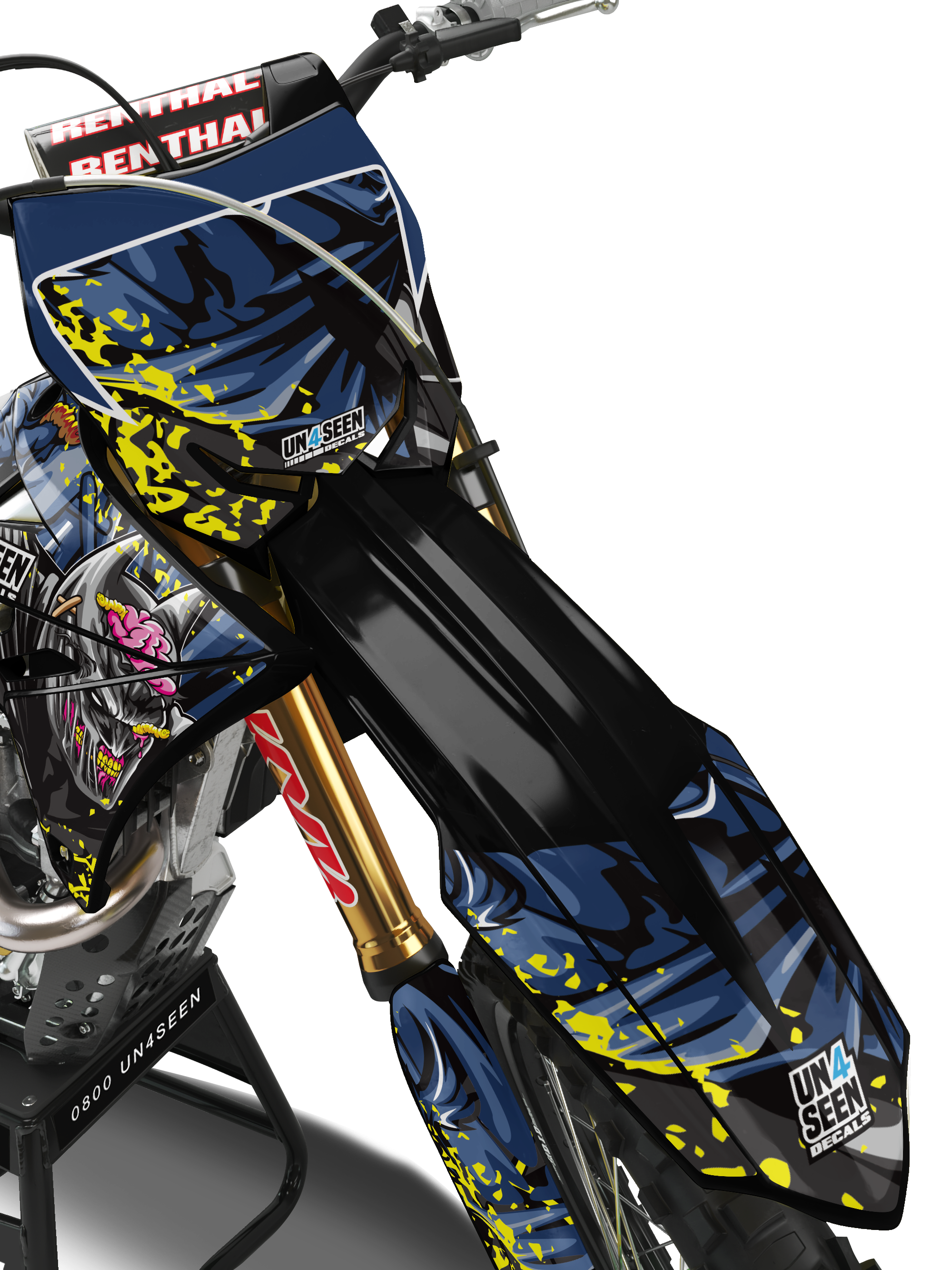 Suzuki Zombie Graphics Kit -  Batman