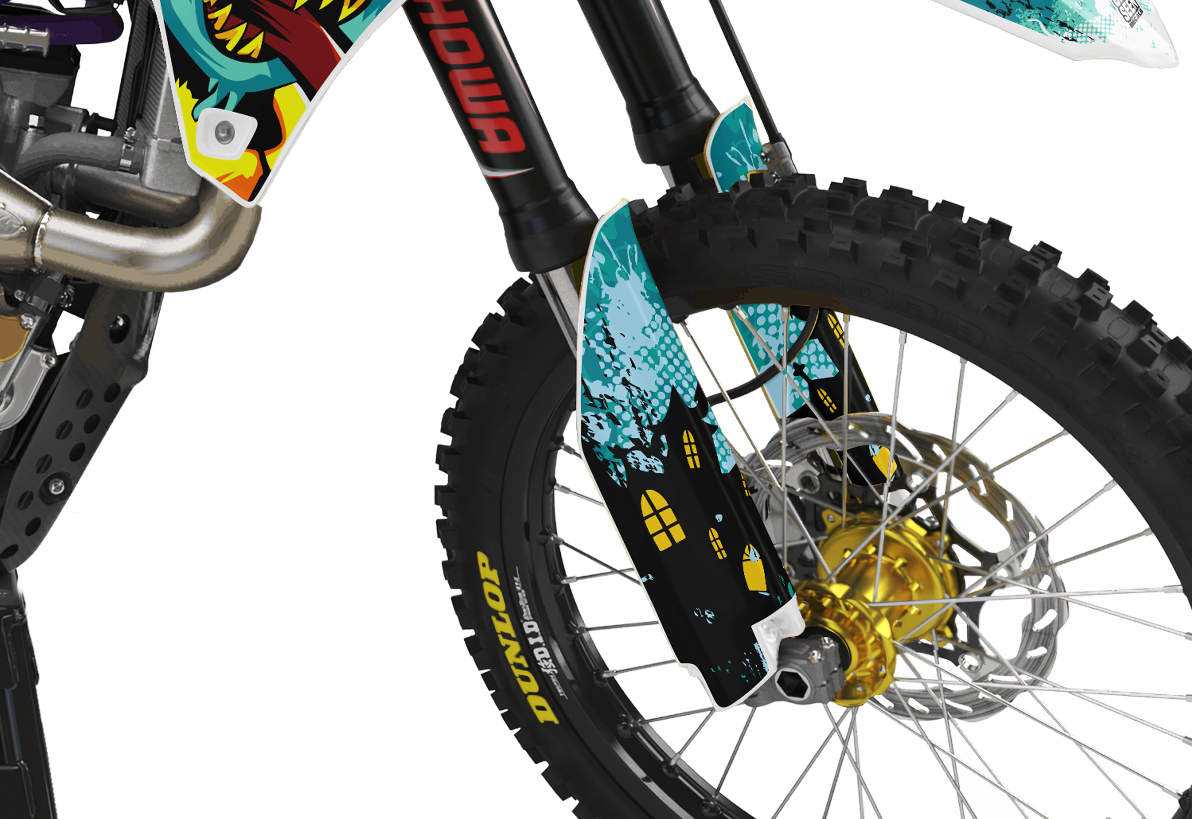 Suzuki Zombie Graphics Kit -  Felix