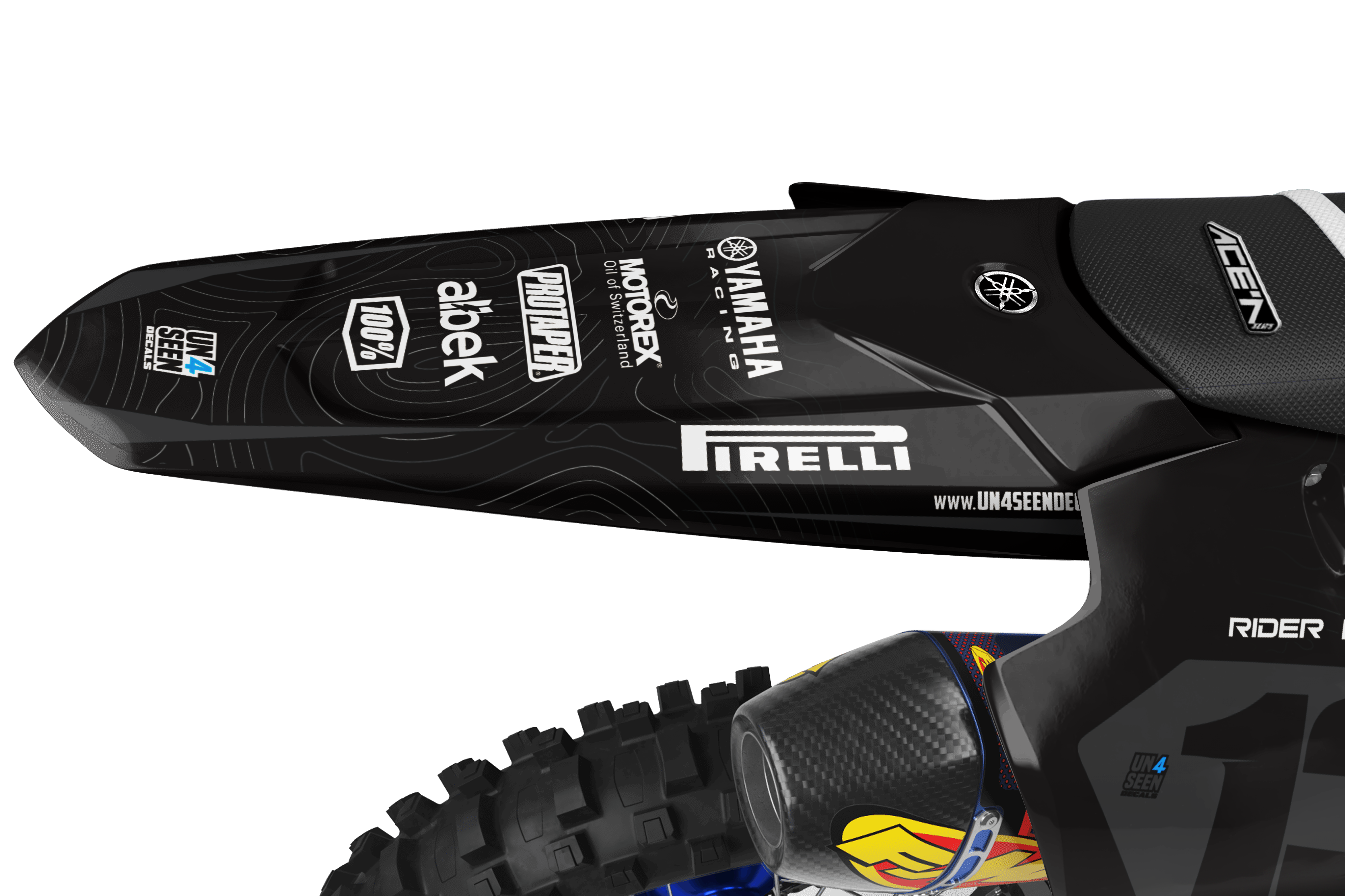 Yamaha Graphics Kit - Vital Blue