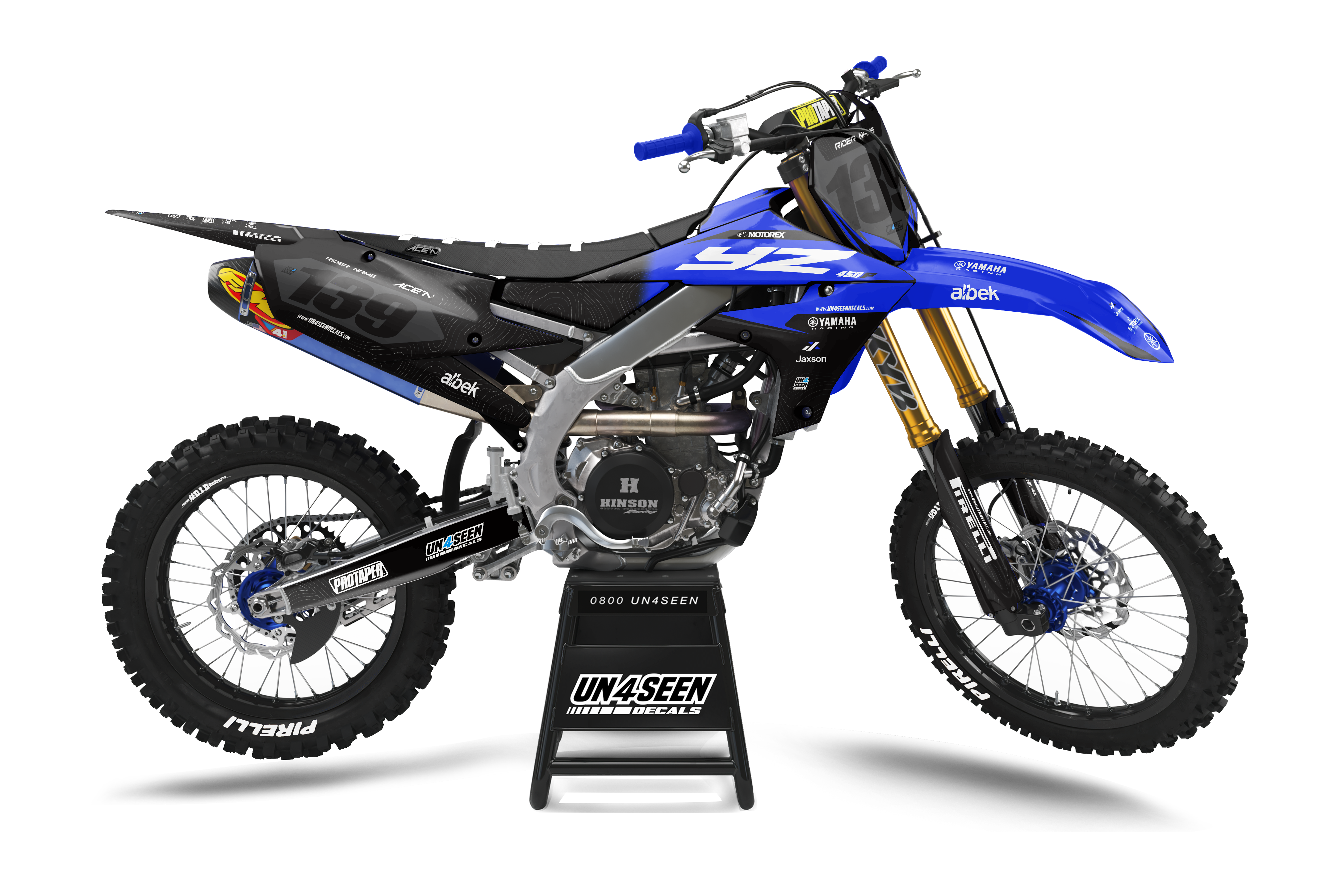 Yamaha Graphics Kit - Vital Blue