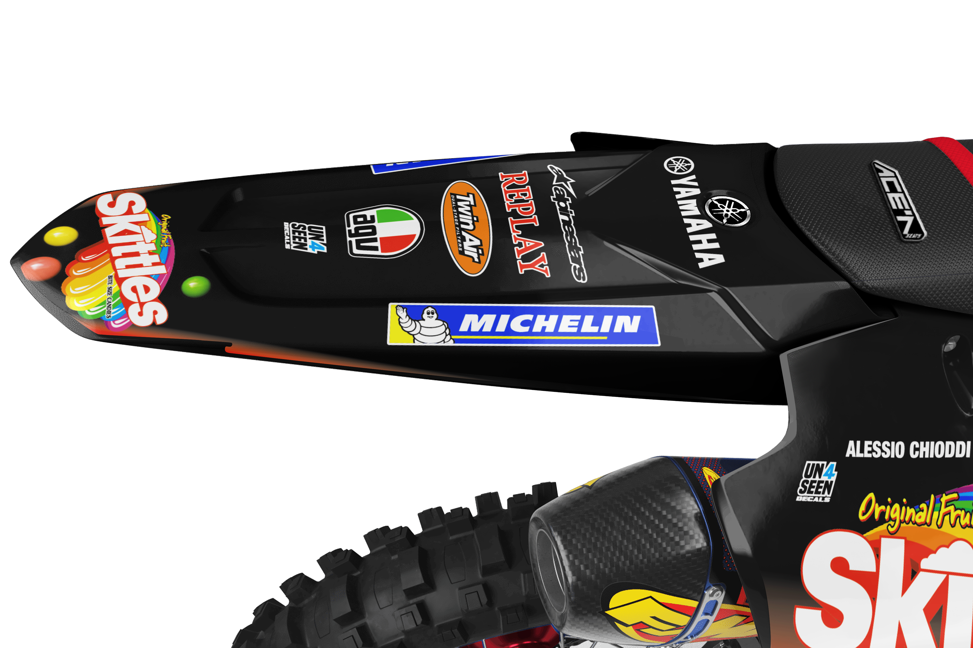 Yamaha Graphics Kit - Alessio Chioddi Replica