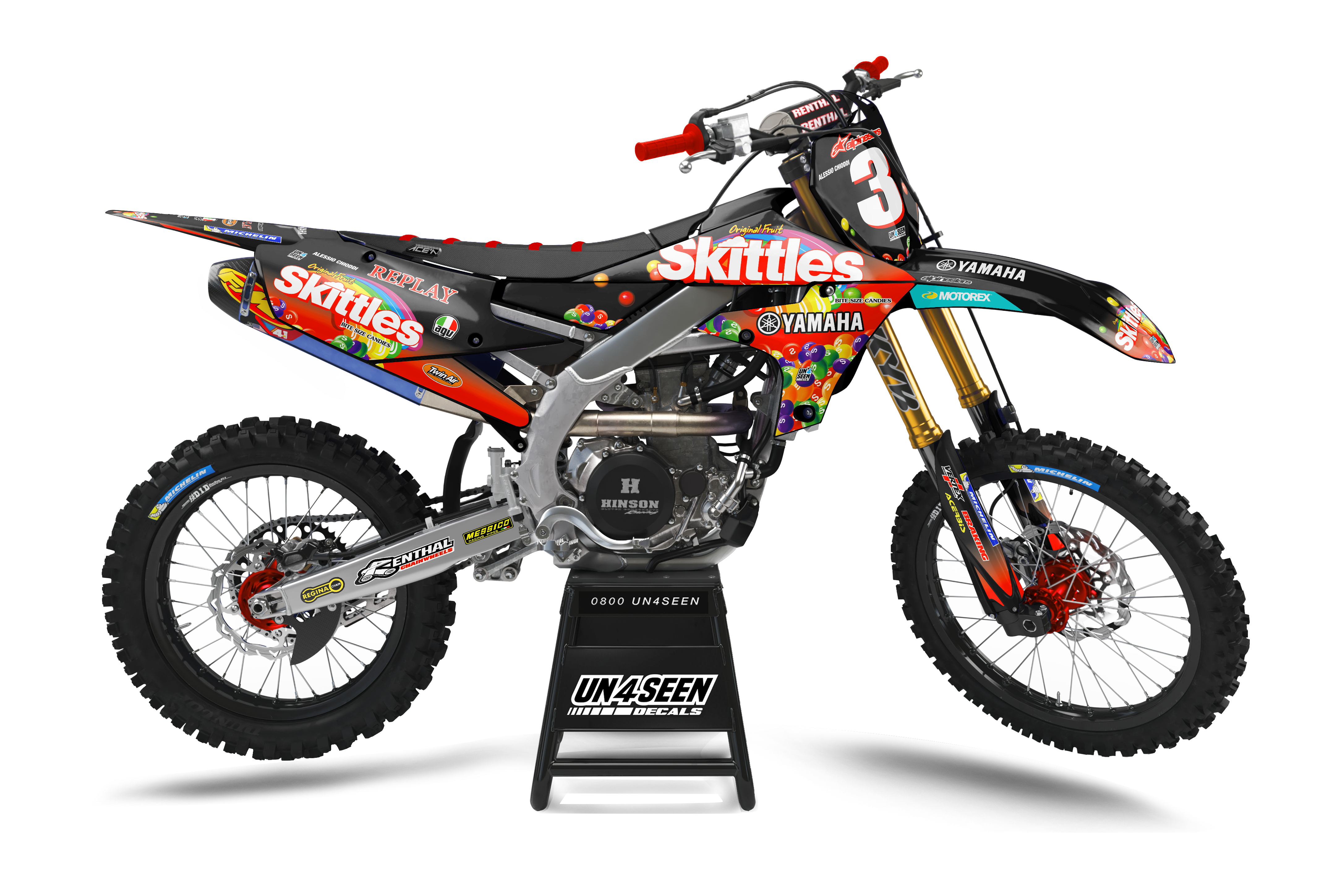 Yamaha Graphics Kit - Alessio Chioddi Replica