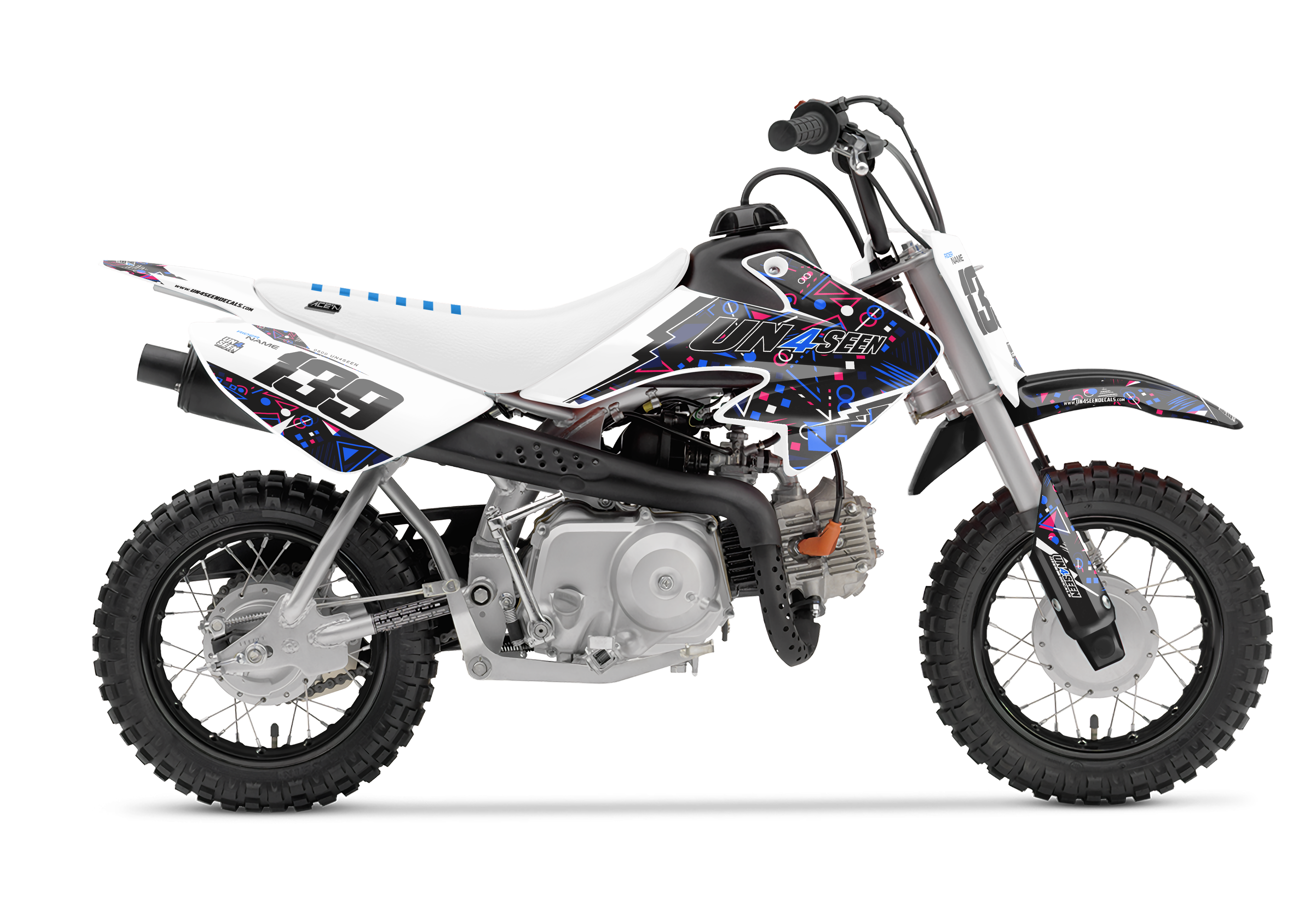 Honda Crf50 Graphic Kit - Split By Light -Shape