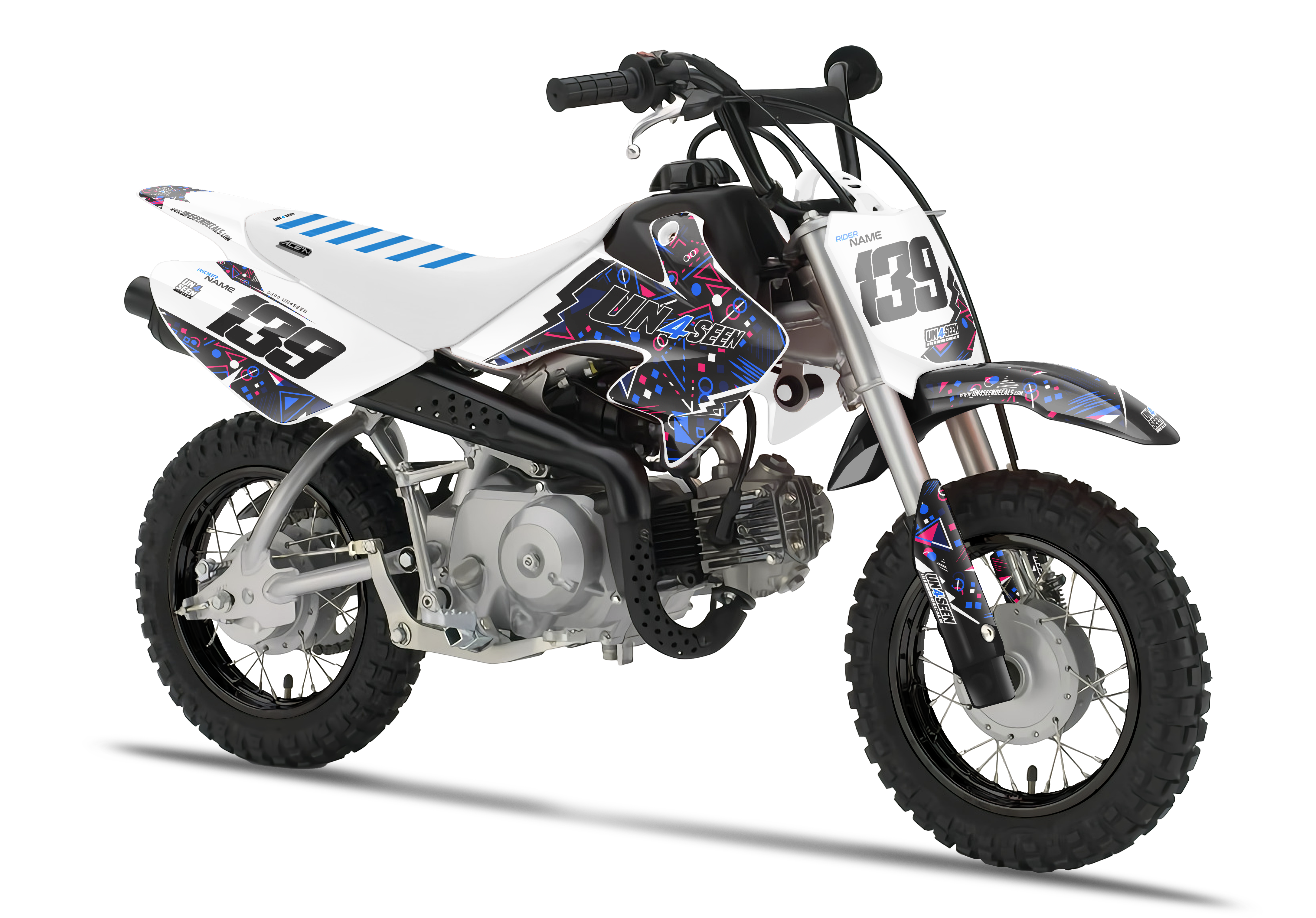 Honda Crf50 Graphic Kit - Split By Light -Shape