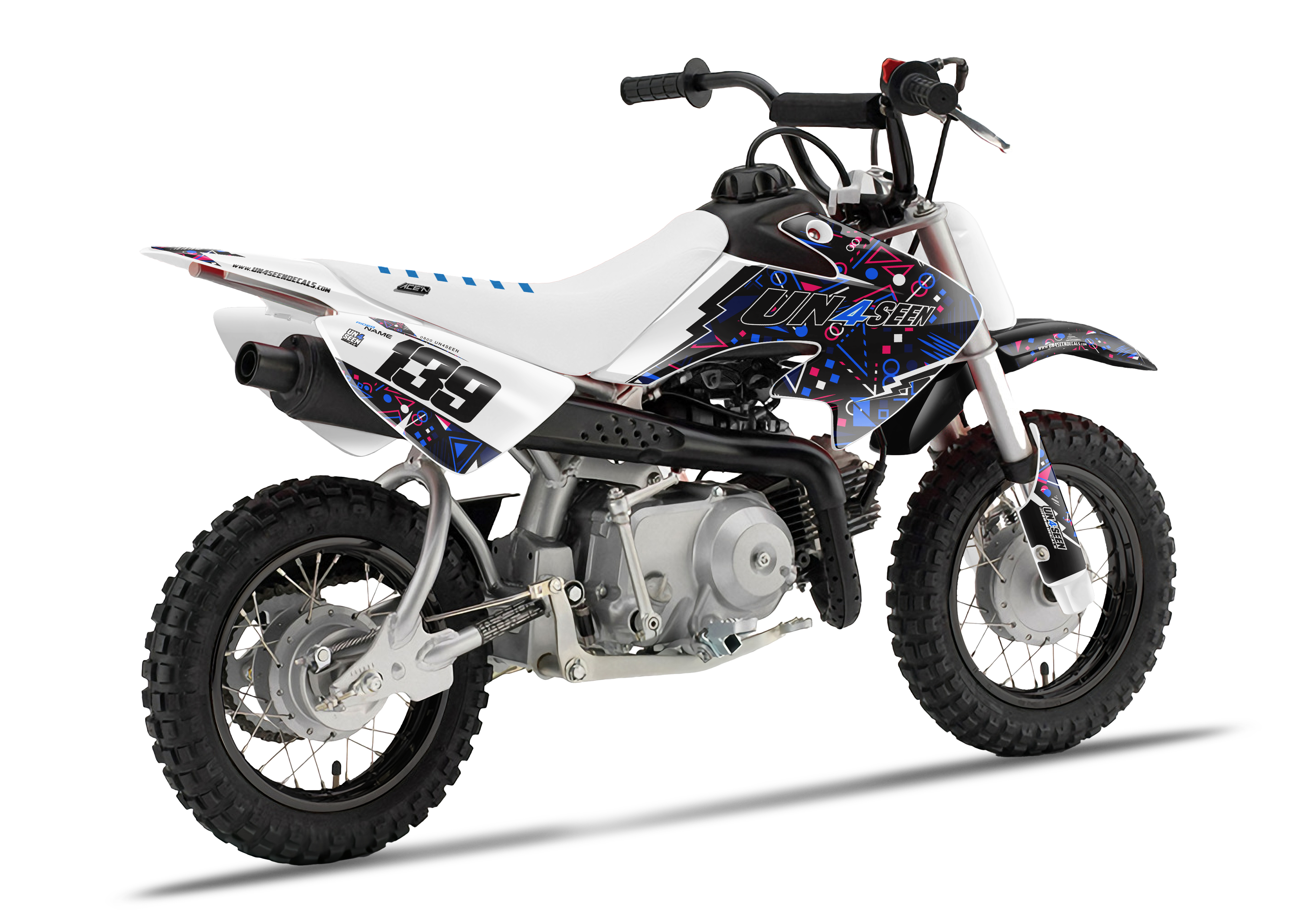 Honda Crf50 Graphic Kit - Split By Light -Shape