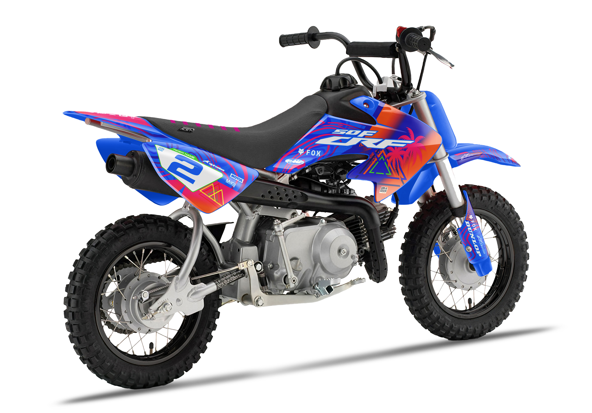 Crf50 Graphics Kit - Palms
