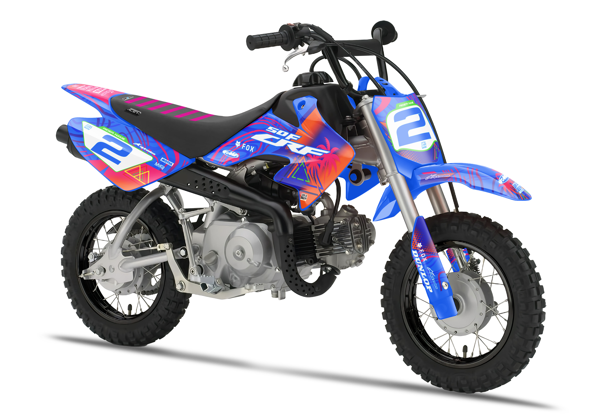 Crf50 Graphics Kit - Palms