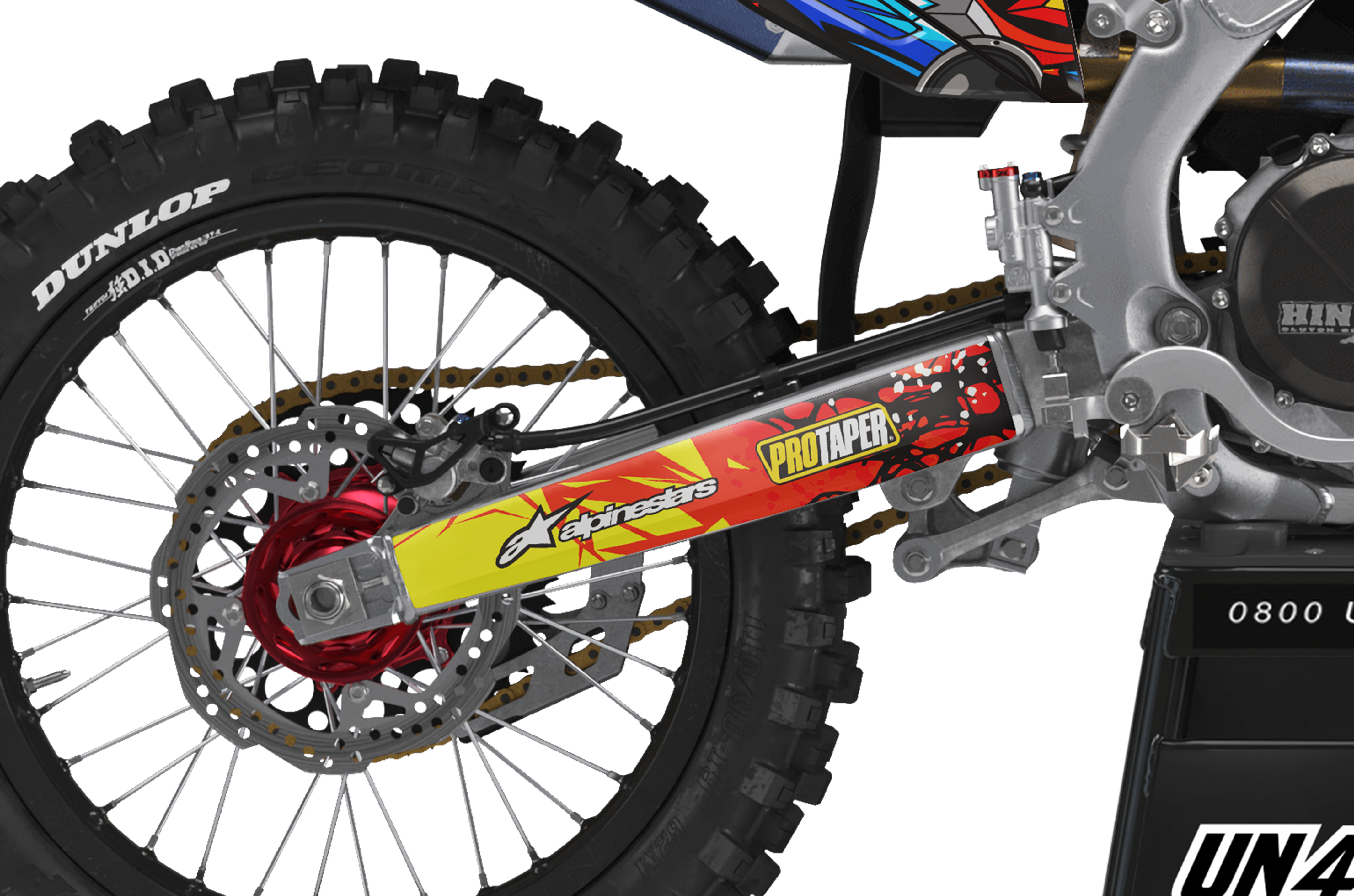 Honda Zombie Graphics Kit - Raging Bull