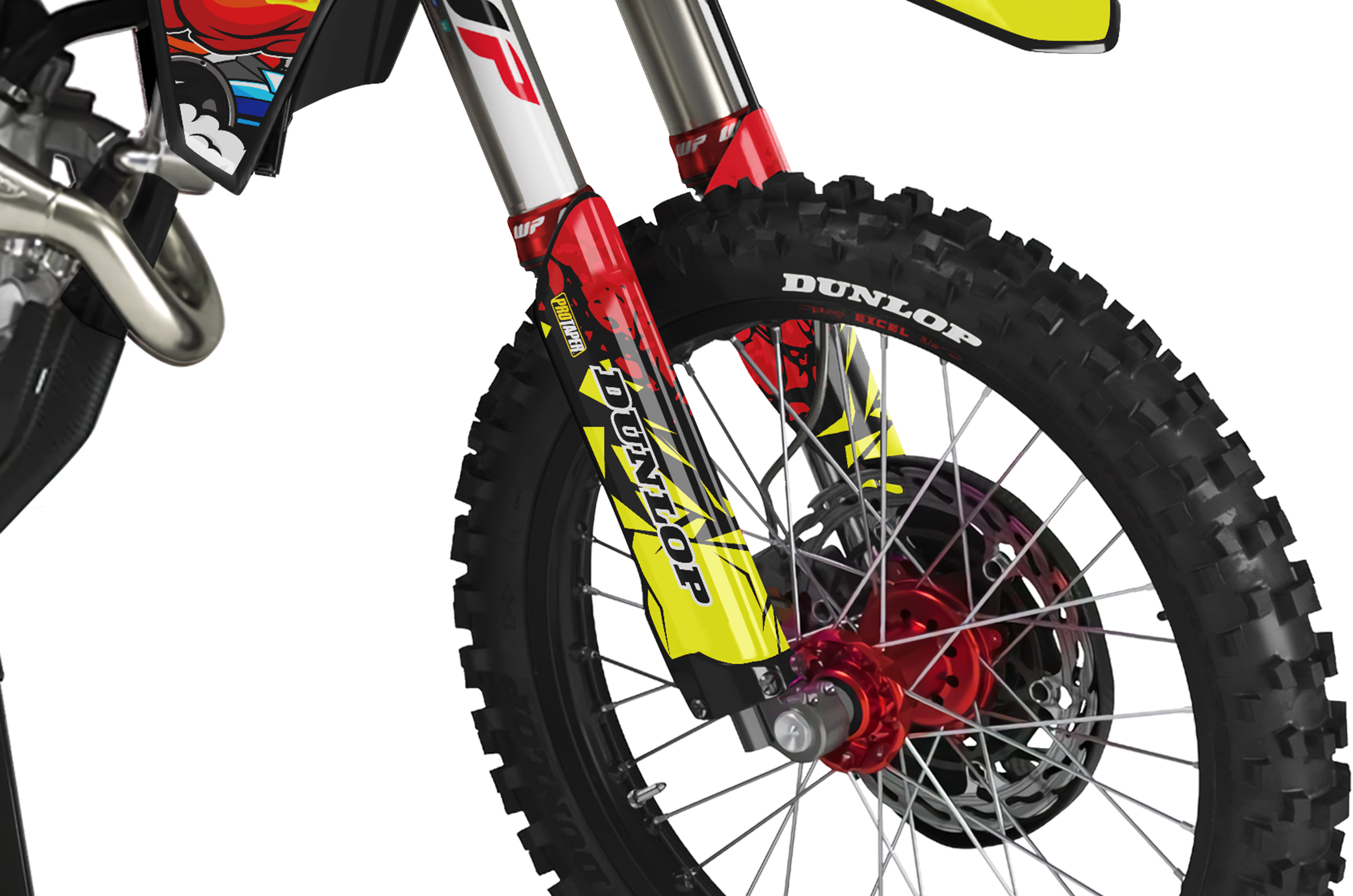 GasGas Zombie Graphics Kit - Raging Bull