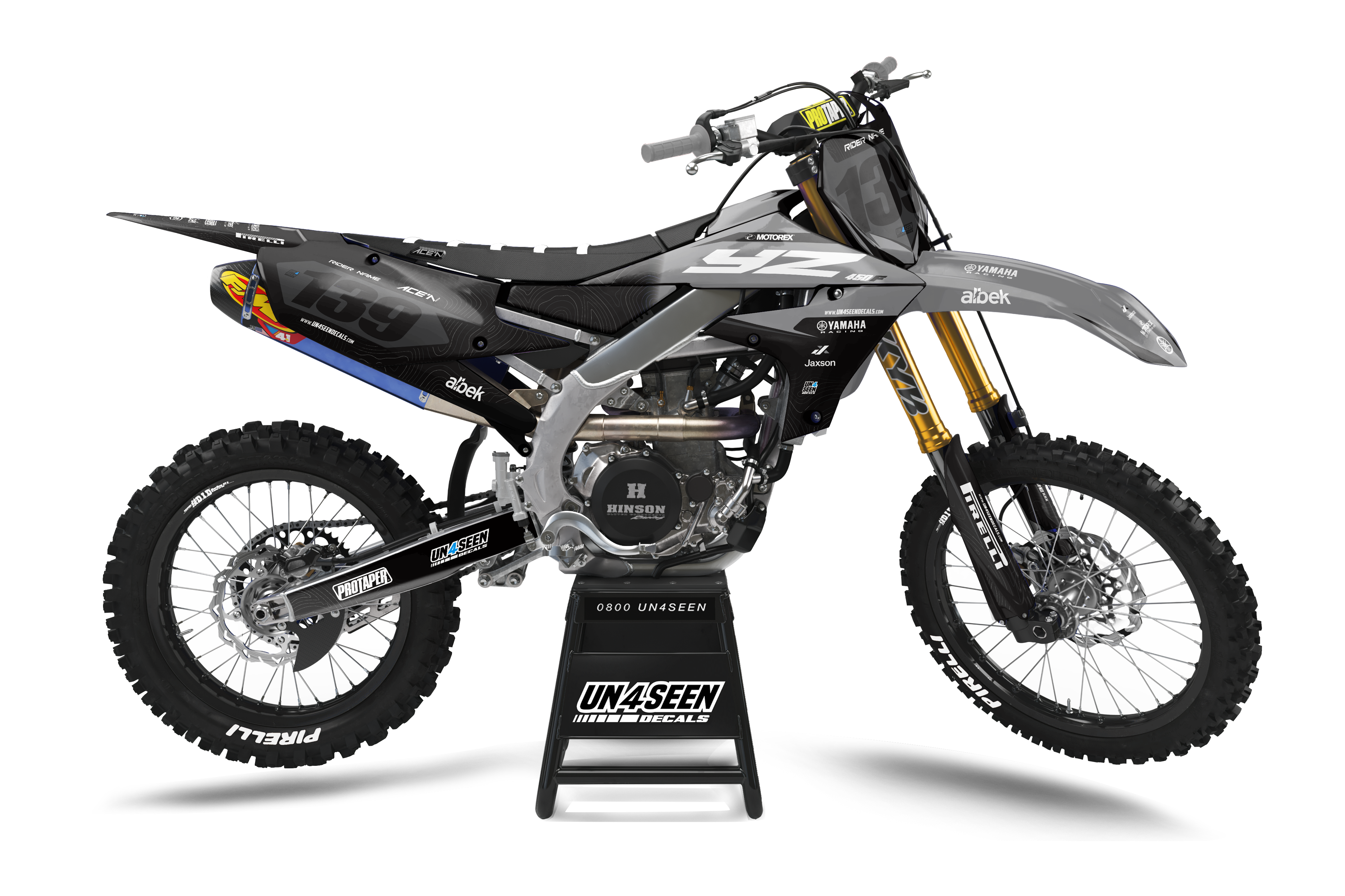 Yamaha Graphics Kit - Vital Grey