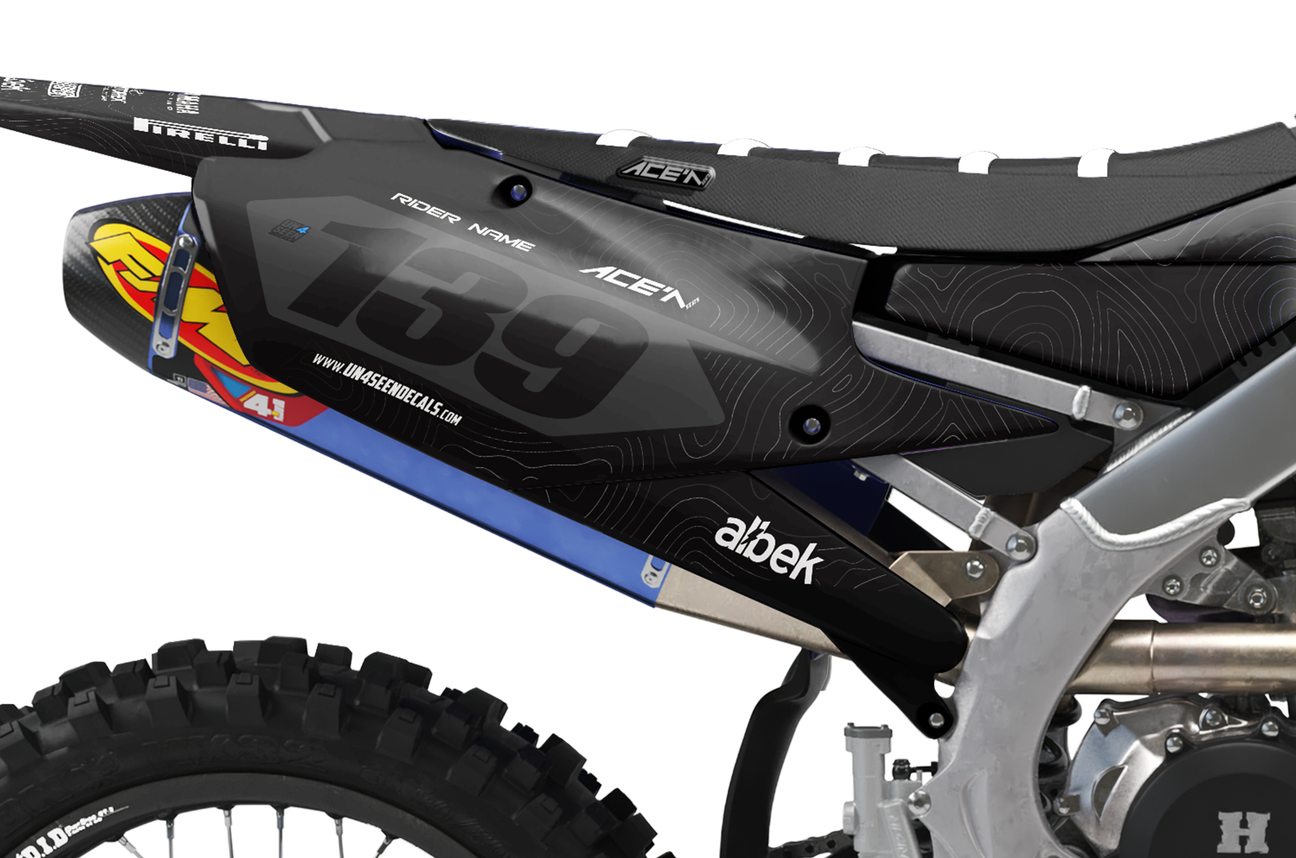 Yamaha Graphics Kit - Vital Grey