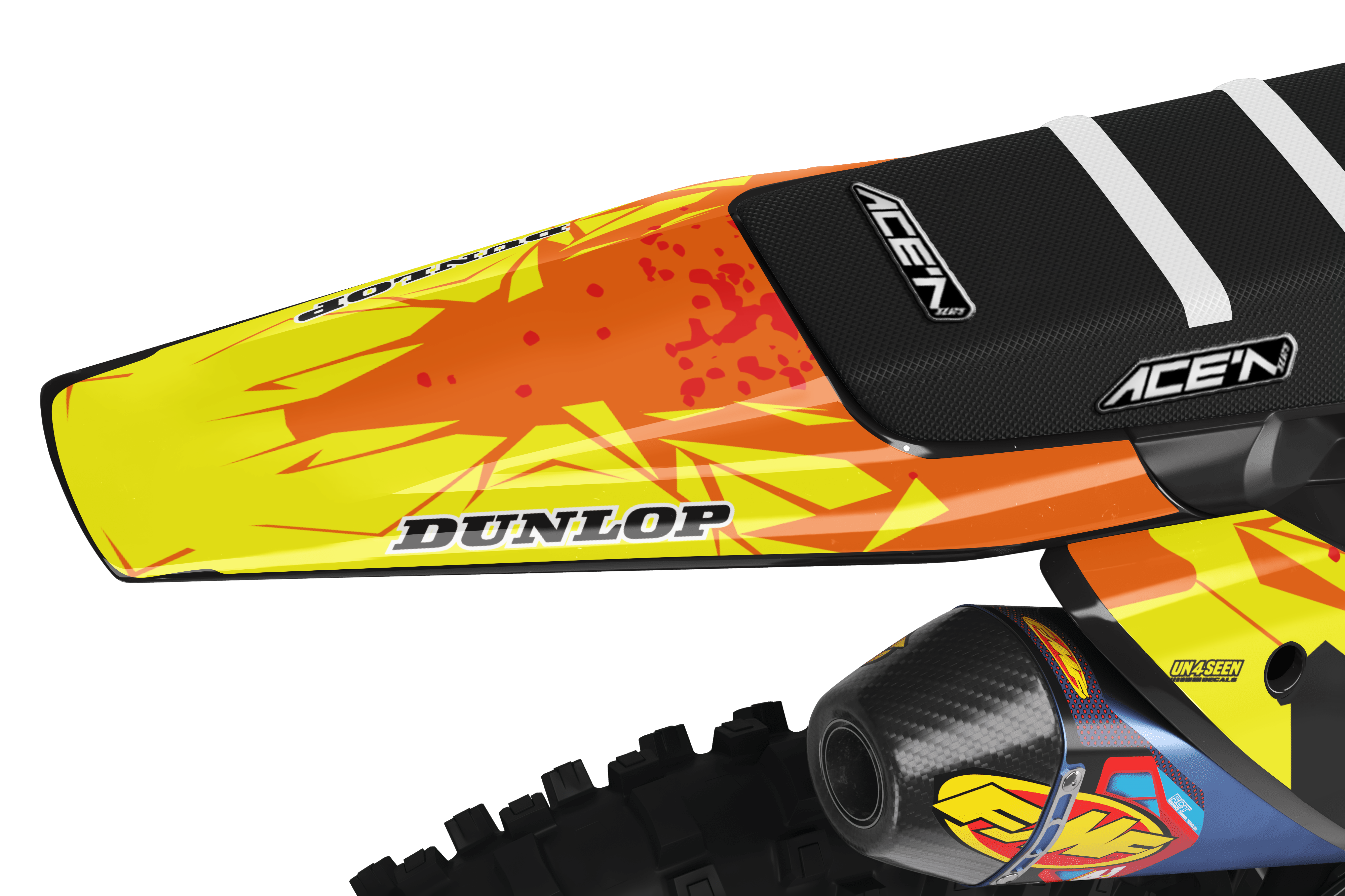 Husqvarna Zombie Graphics Kit - Raging Bull