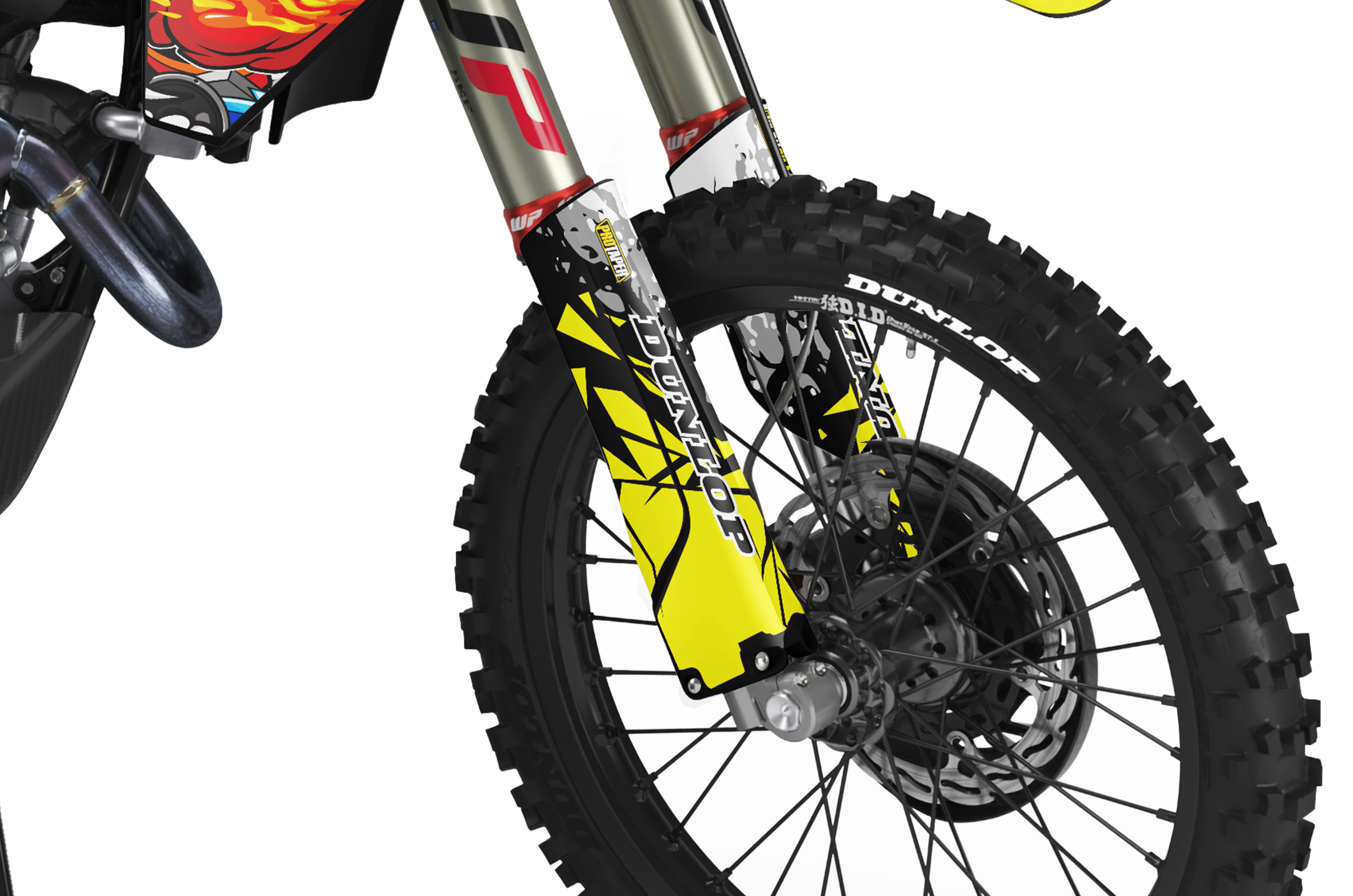 Husqvarna Zombie Graphics Kit - Raging Bull