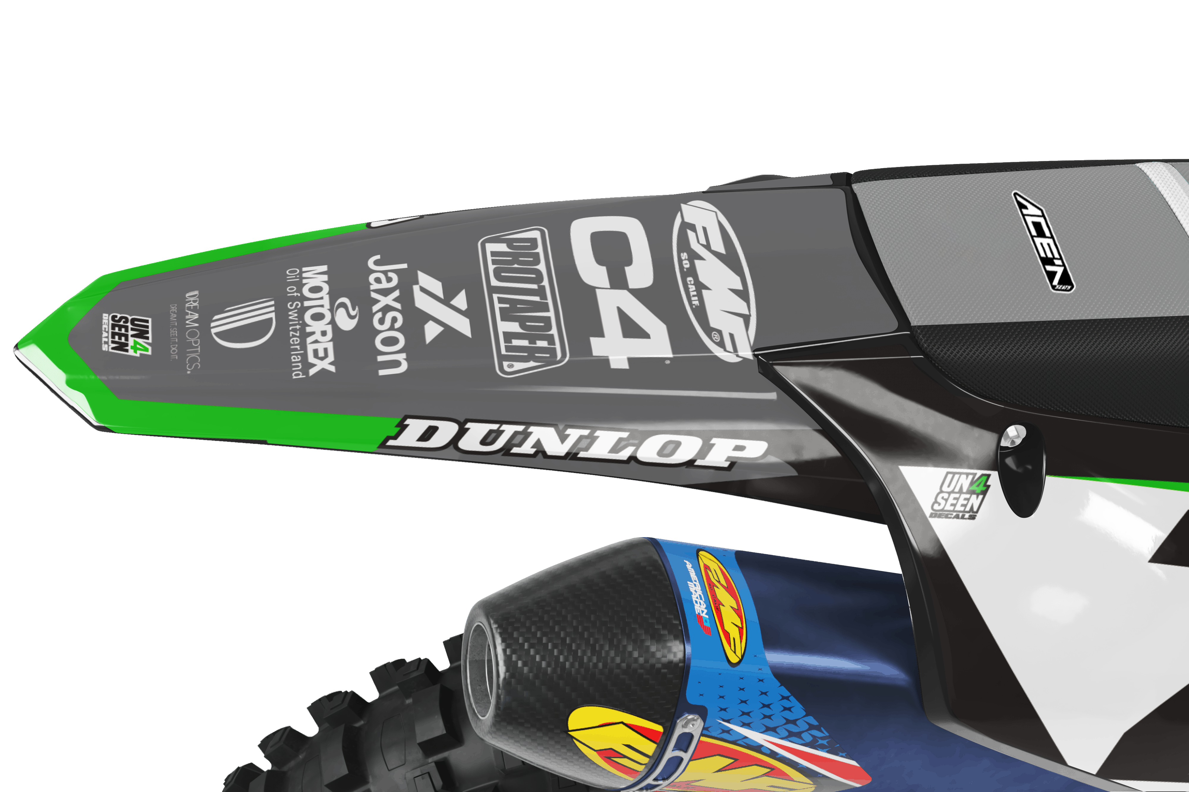 Kawasaki Graphics Kit - Shaz