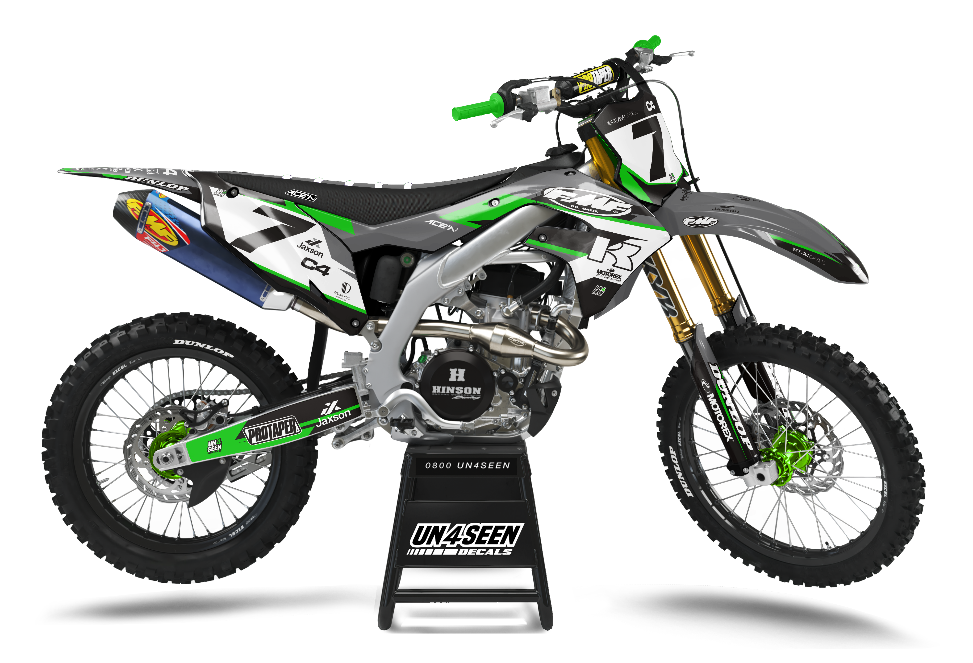 Kawasaki Graphics Kit - Shaz