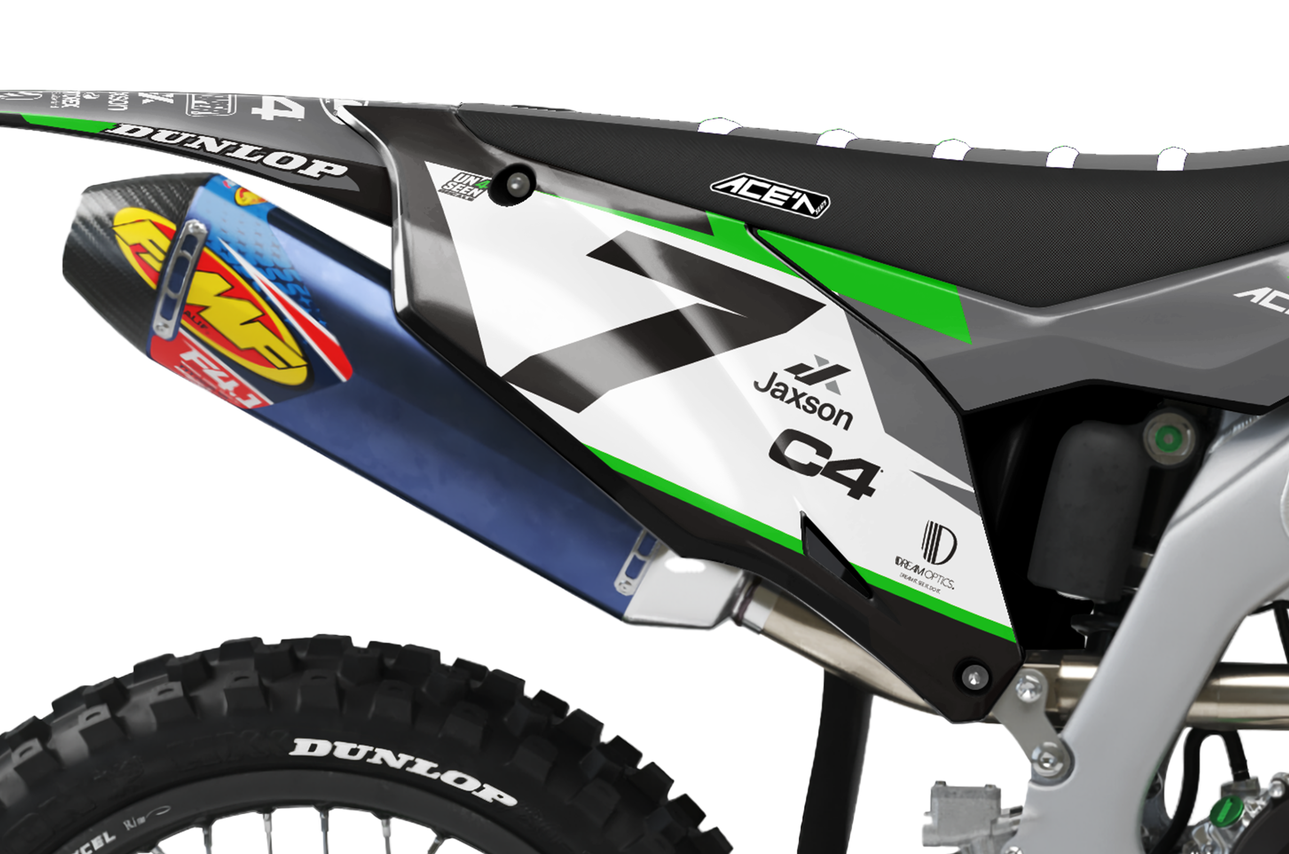 Kawasaki Graphics Kit - Shaz