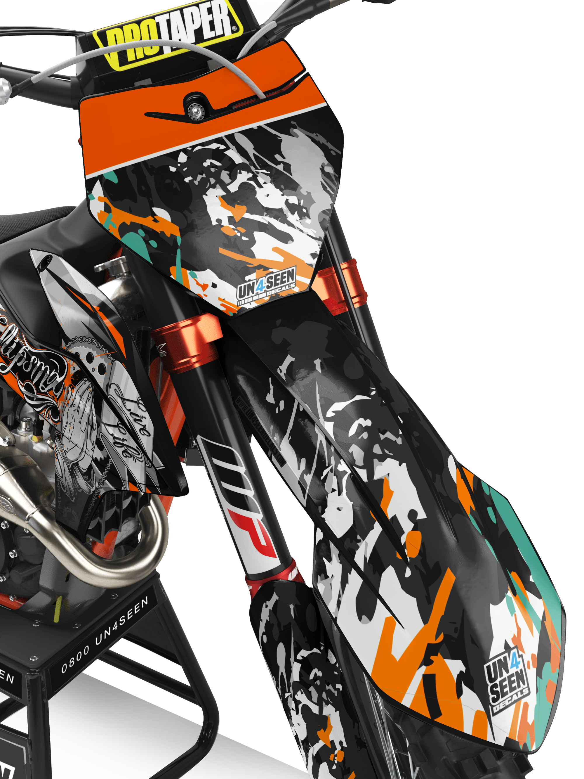 KTM Zombie Graphics Kit -  Loudhouse