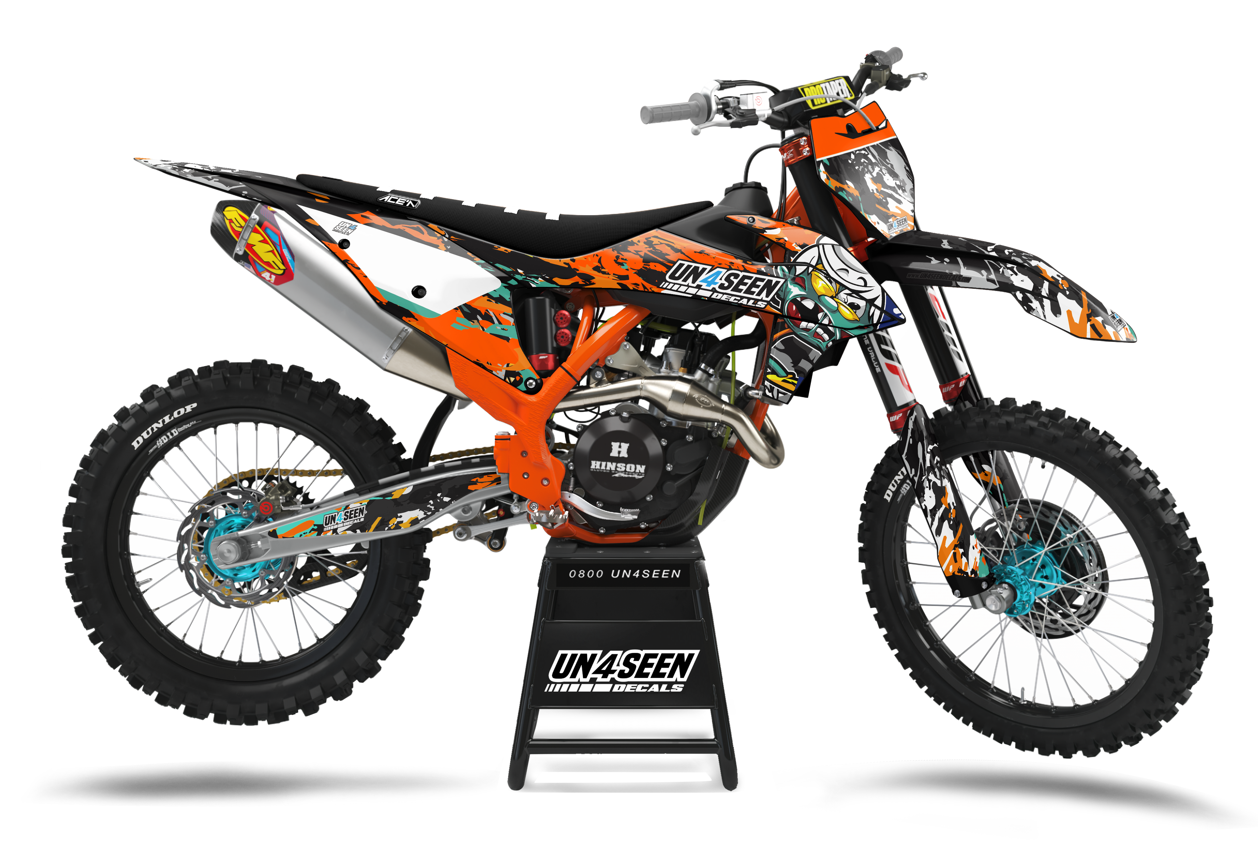 KTM Zombie Graphics Kit -  Loudhouse