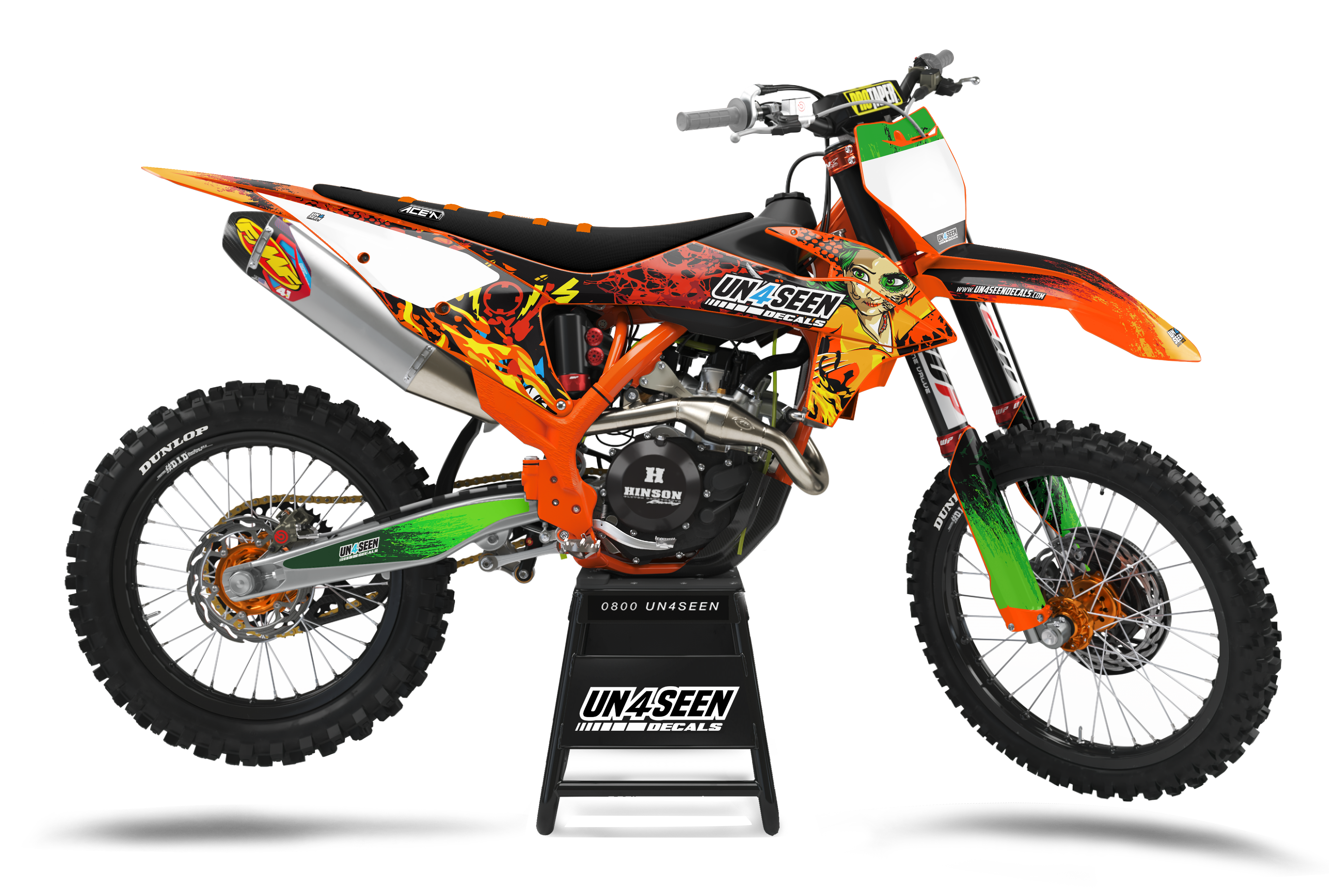 KTM Zombie Graphics Kit -  Elsa