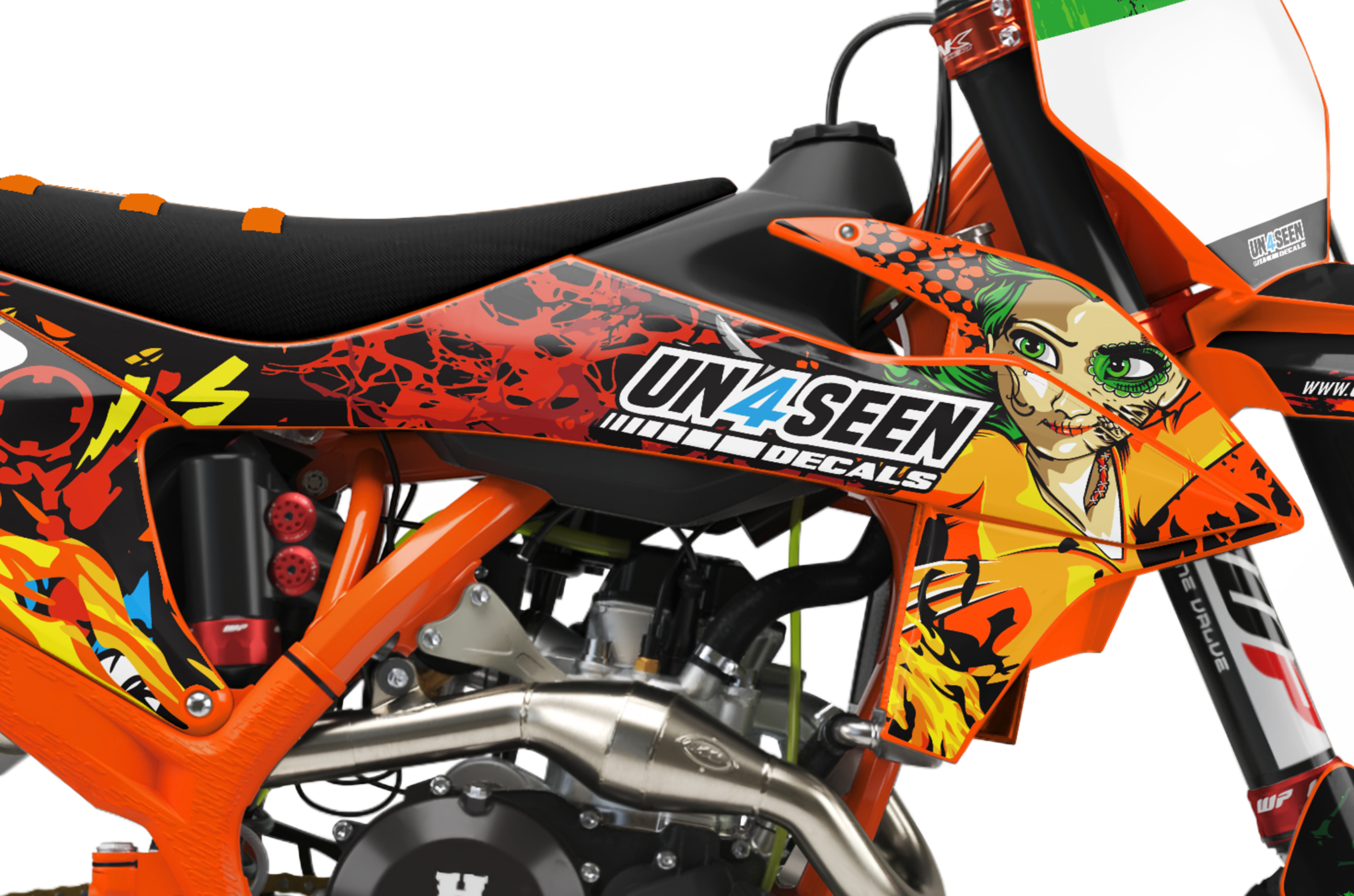 KTM Zombie Graphics Kit -  Elsa