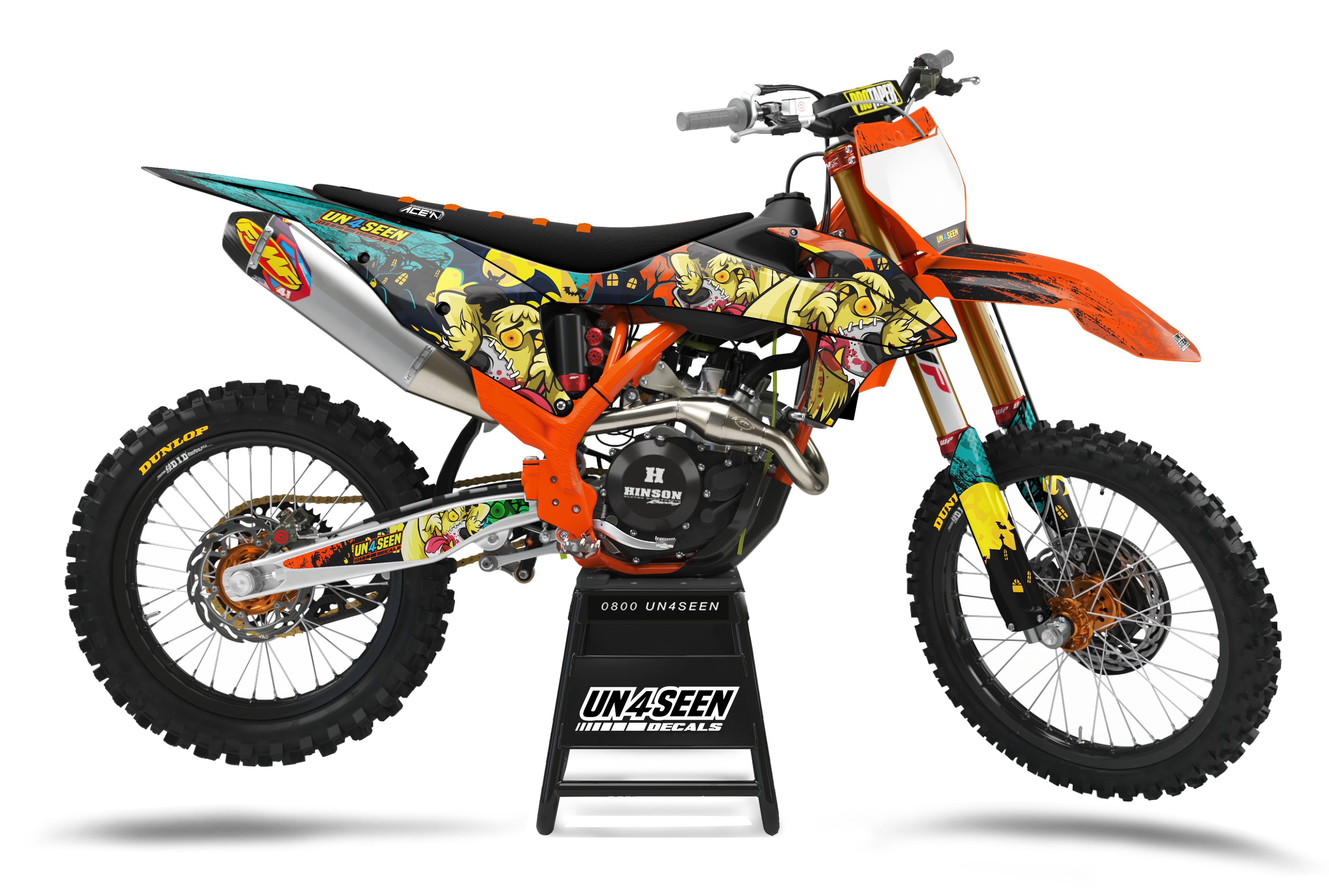 KTM Zombie Graphics Kit -  Mutley