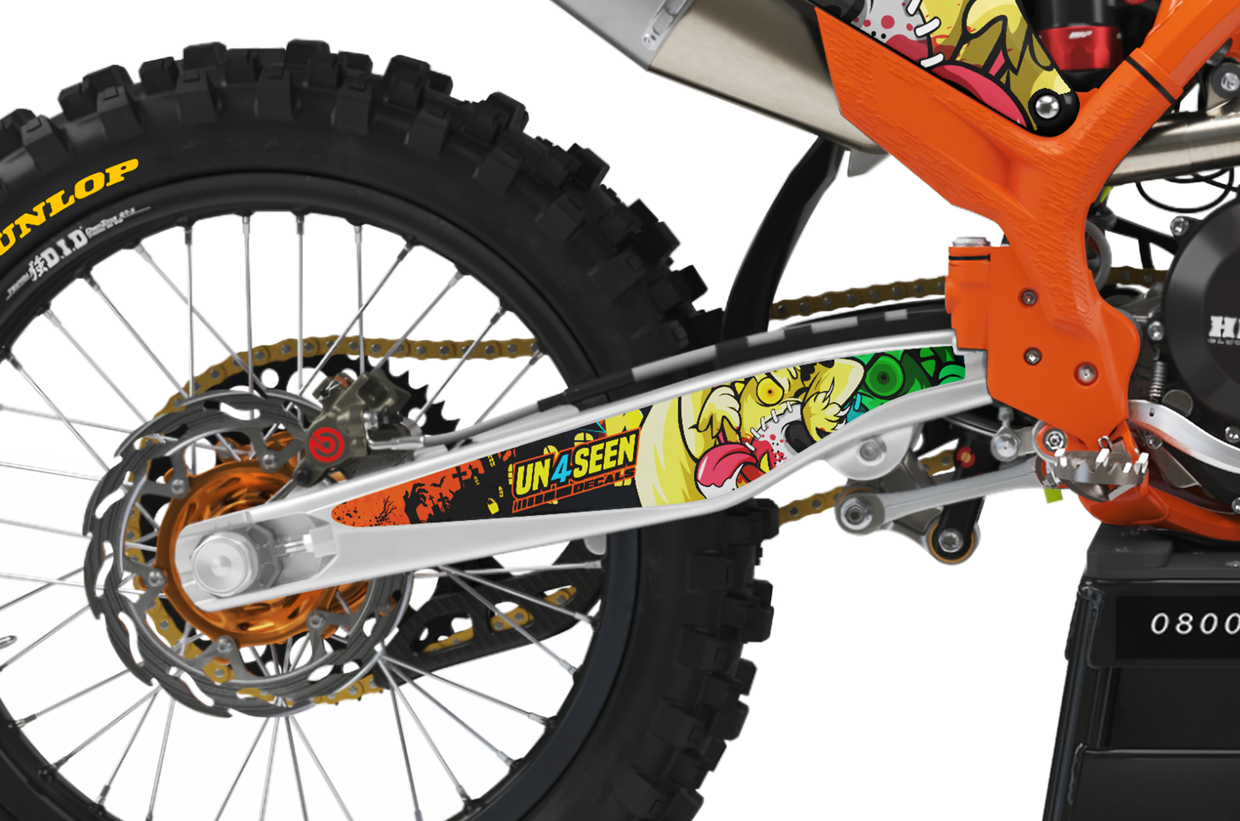 KTM Zombie Graphics Kit -  Mutley