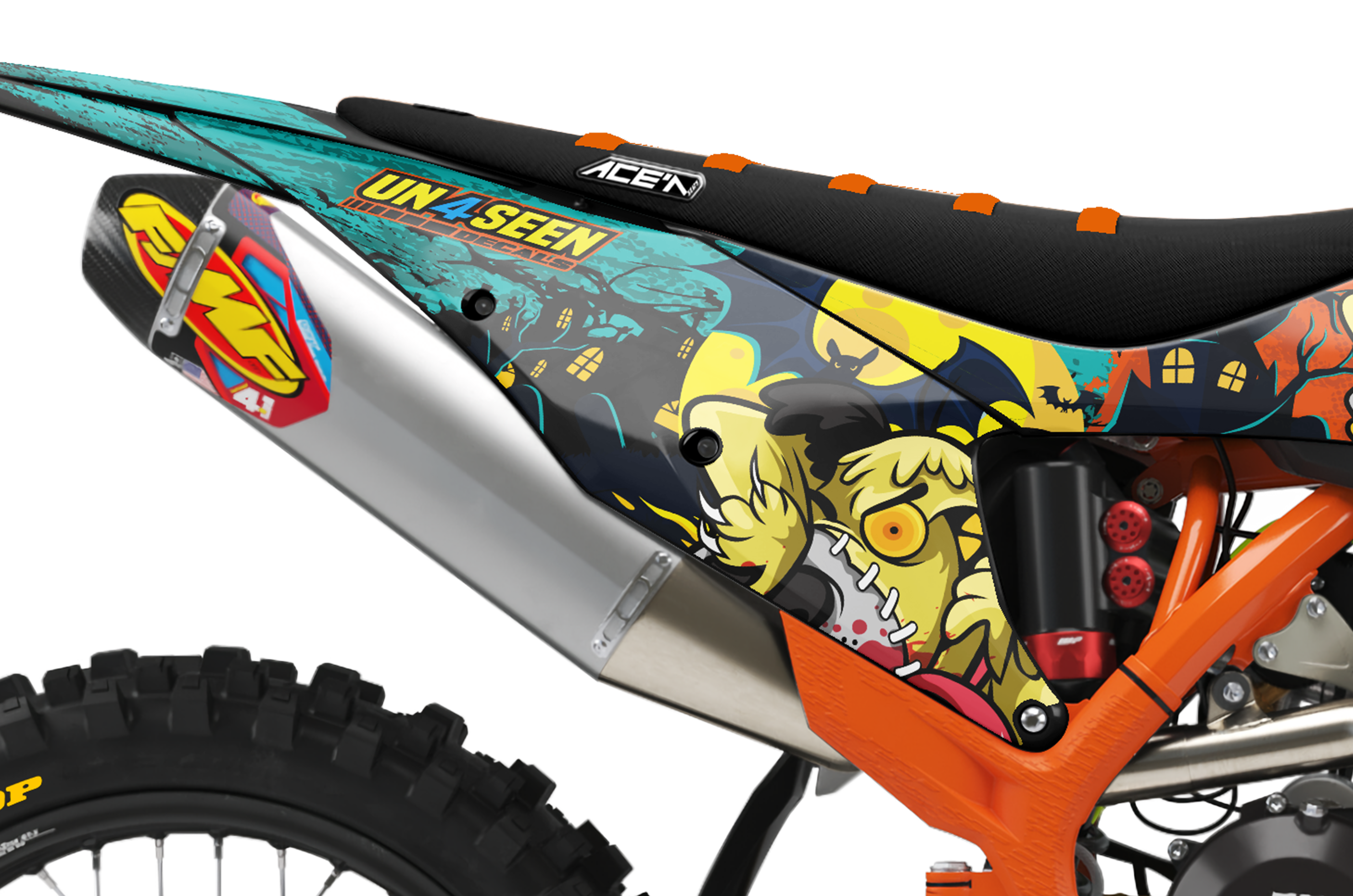 KTM Zombie Graphics Kit -  Mutley