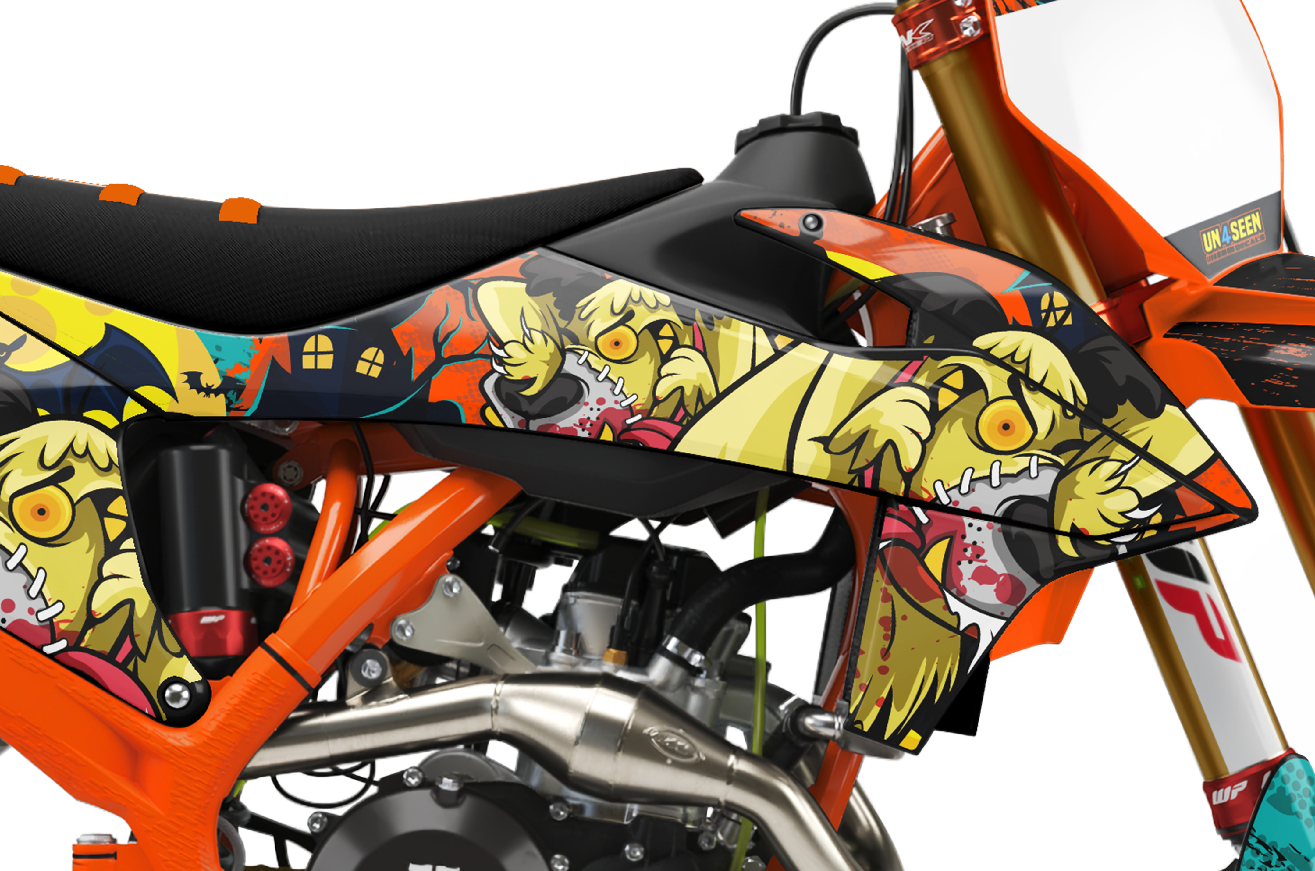 KTM Zombie Graphics Kit -  Mutley